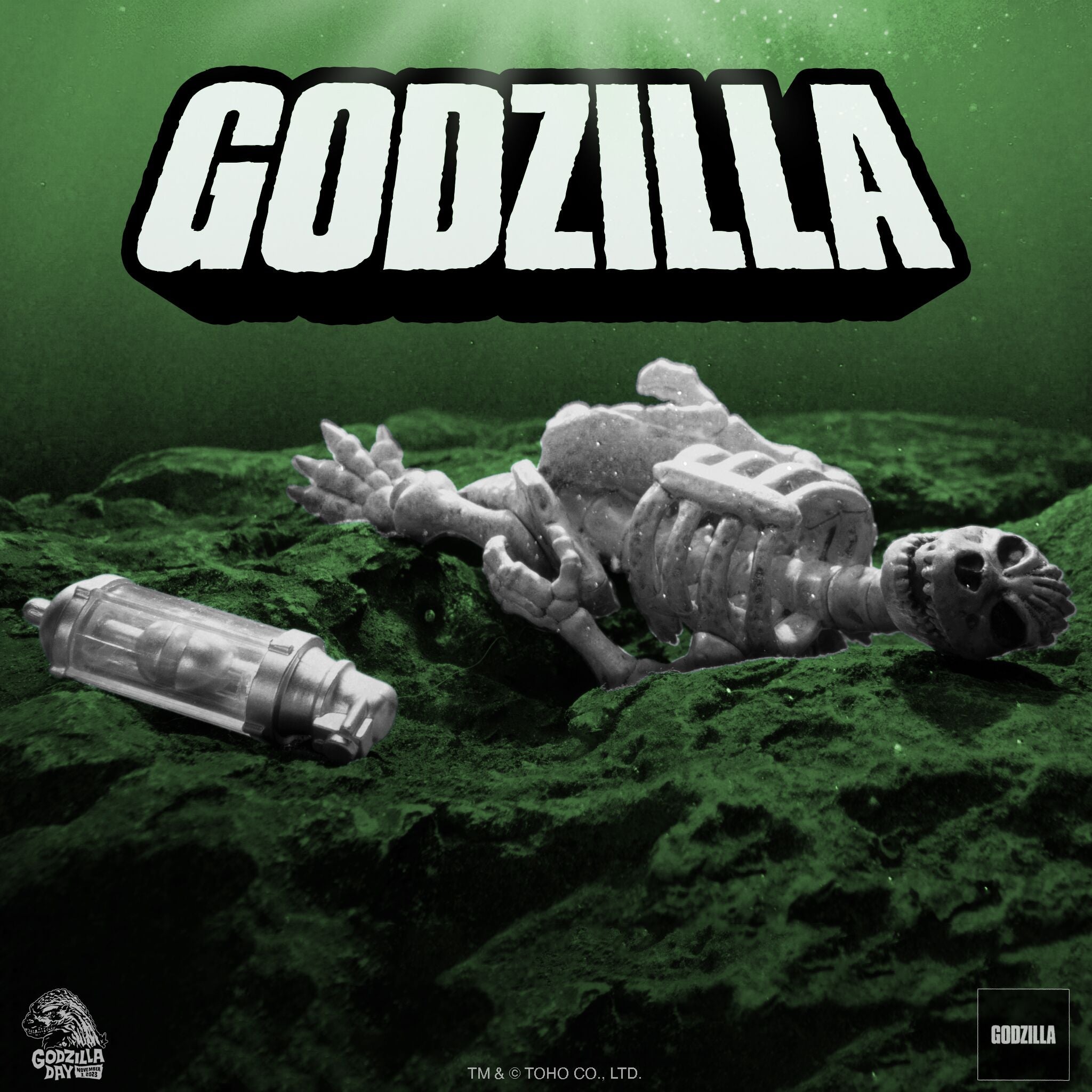 Toho ReAction Figures - Godzilla Skeleton (Boxed)