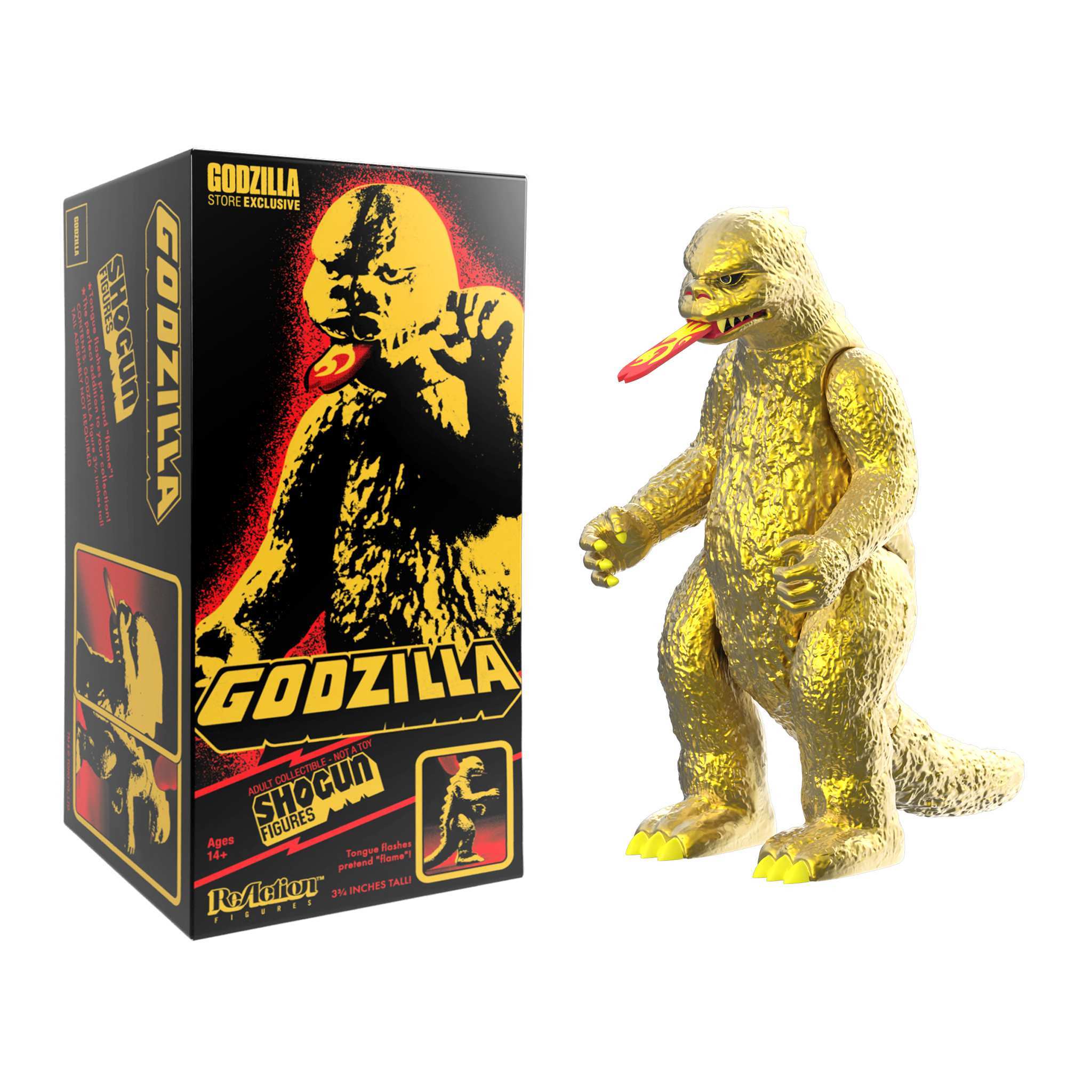 Toho ReAction Figures - Shogun Godzilla (Gold)