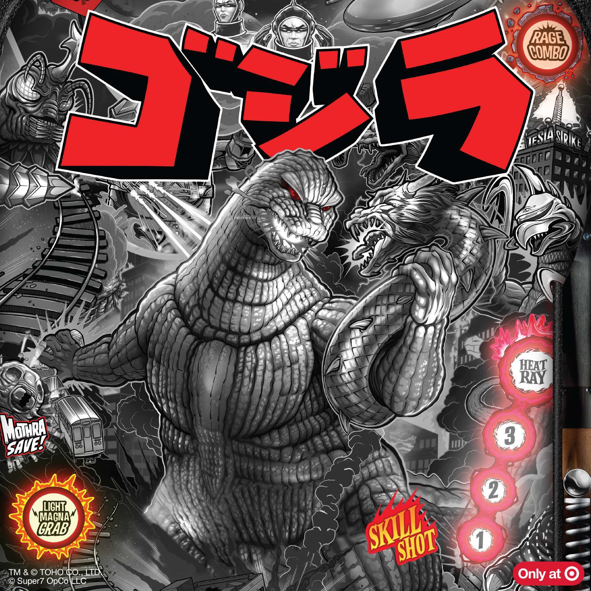 Toho ReAction Figures - Godzilla '84 & Mechagodzilla '74 (70th Stern Pinball)