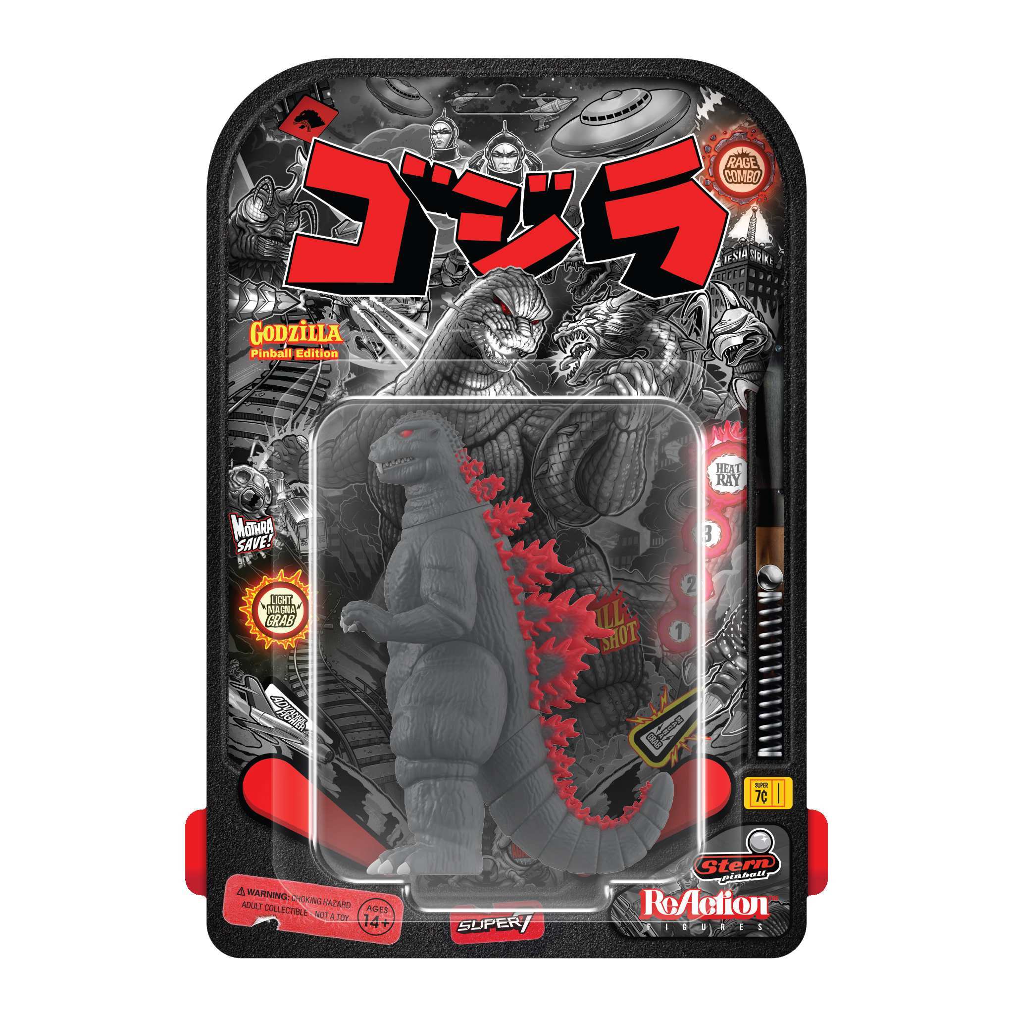 Toho ReAction Figures - Godzilla '84 & Mechagodzilla '74 (70th Stern Pinball)