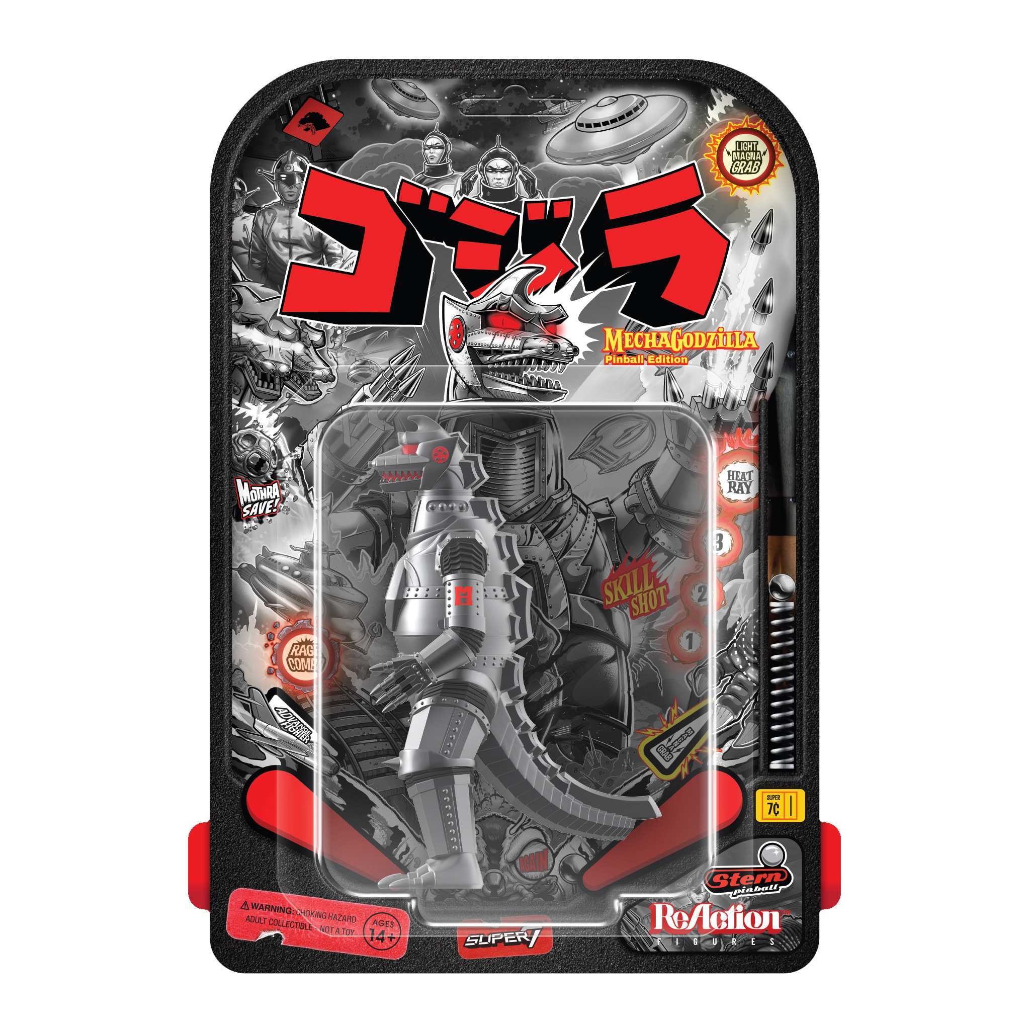 Toho ReAction Figures - Mechagodzilla '74 (70th Stern Pinball Recolor)