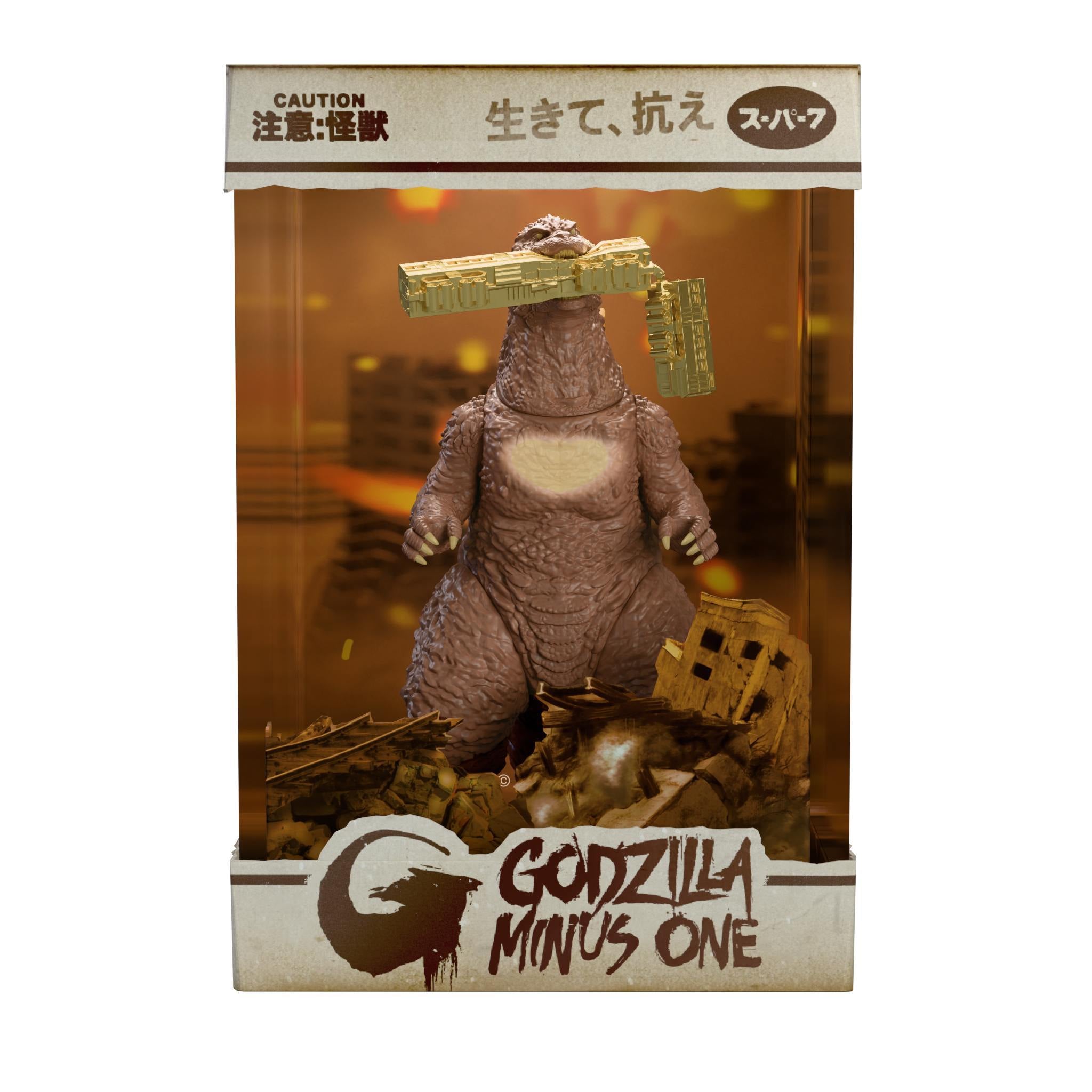 Toho ReAction Figures - Godzilla Minus One (Train Biter, Sepia Toned)