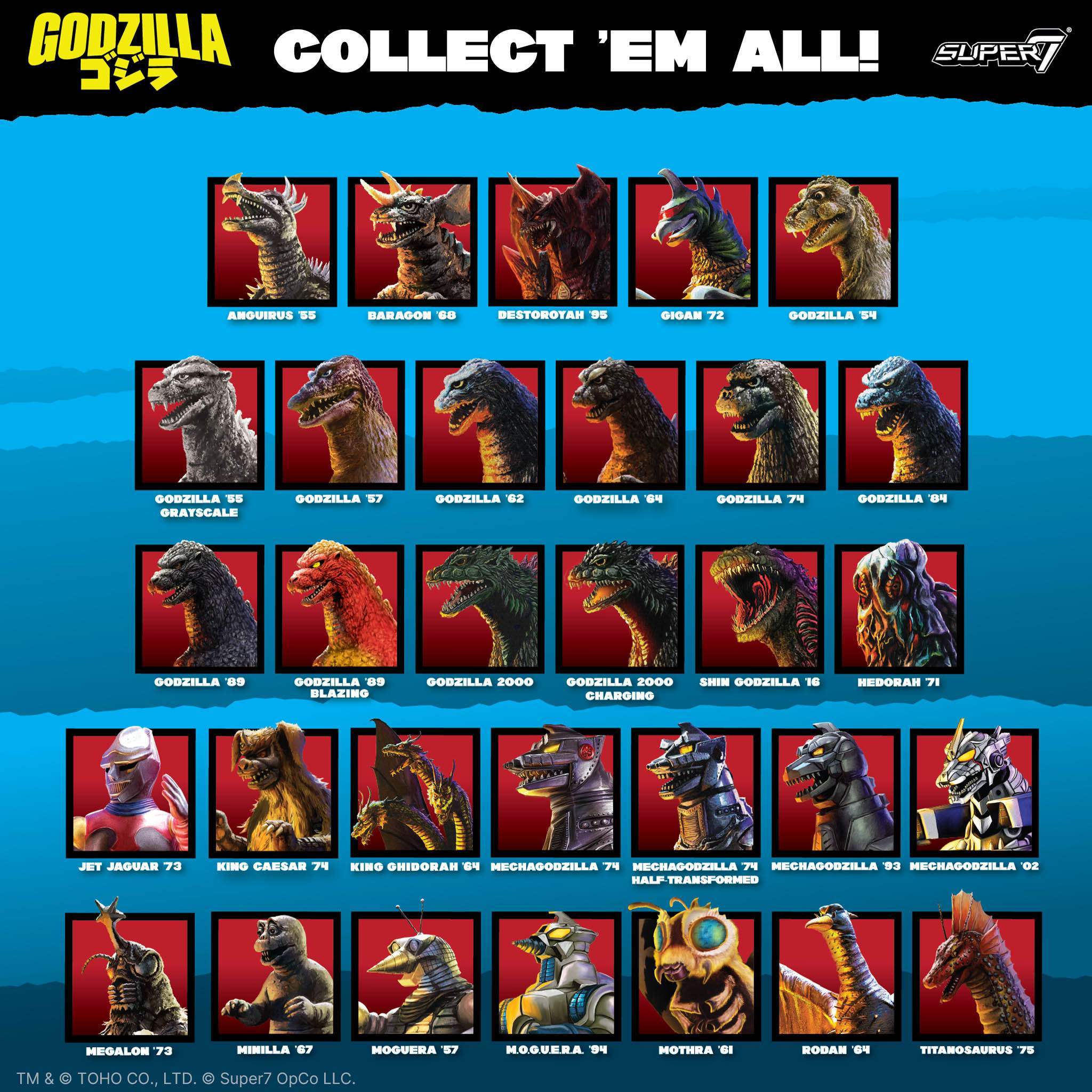 Toho ReAction Figures Wave 10 - Godzilla (Shin)