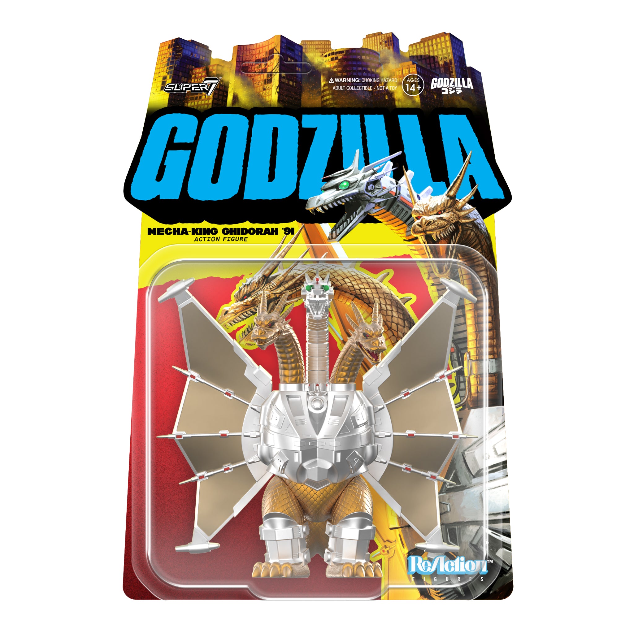 Toho ReAction Figures Wave 11 - Mecha-King Ghidorah Toho ReAction Figures Wave 11 - Mecha-King Ghidorah