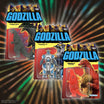 Toho ReAction Figures Wave 9 - Godzilla 1989 (Blazing), Godzilla 2000, M.O.G.U.E.R.A.