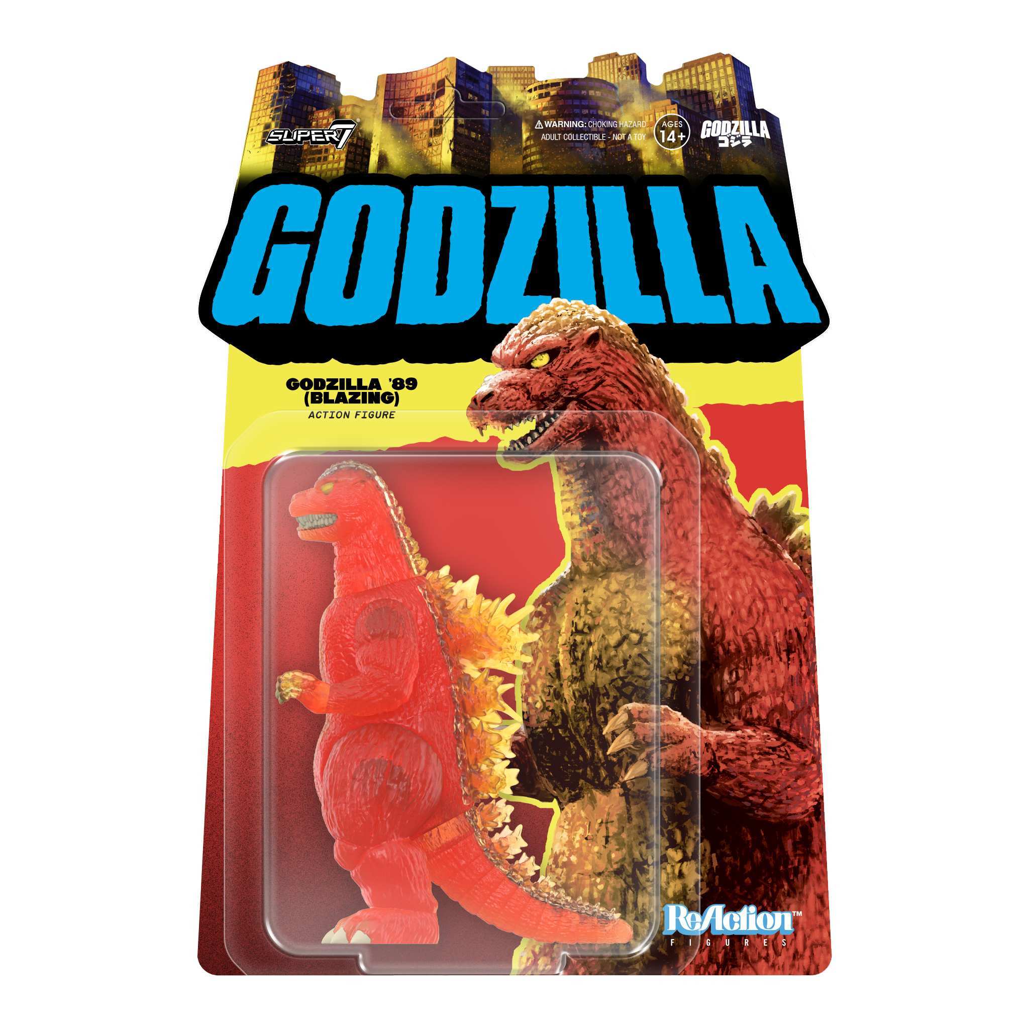 Toho ReAction Figures Wave 09 - Godzilla - 1989 (Blazing)