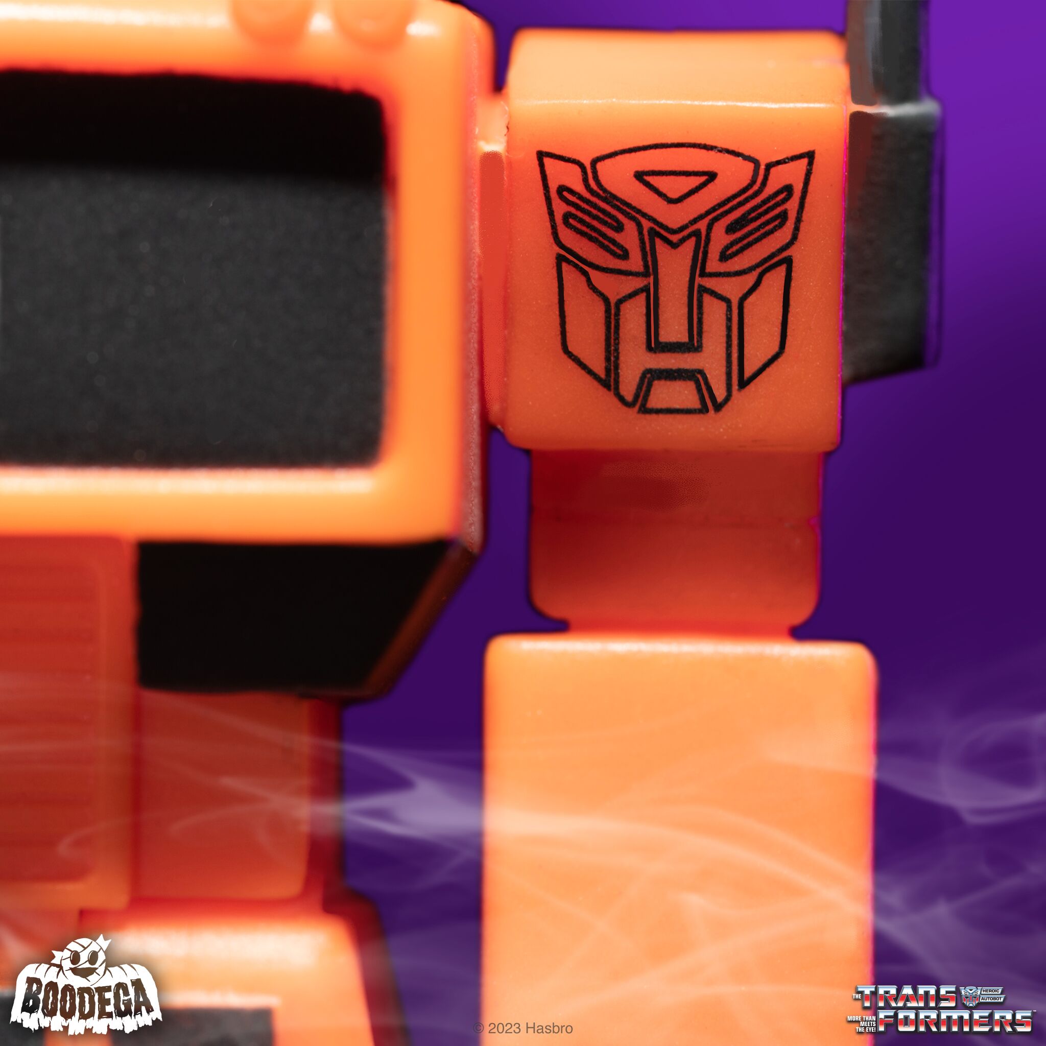 Transformers ReAction Figure - Optimus Prime (Orange/Black)