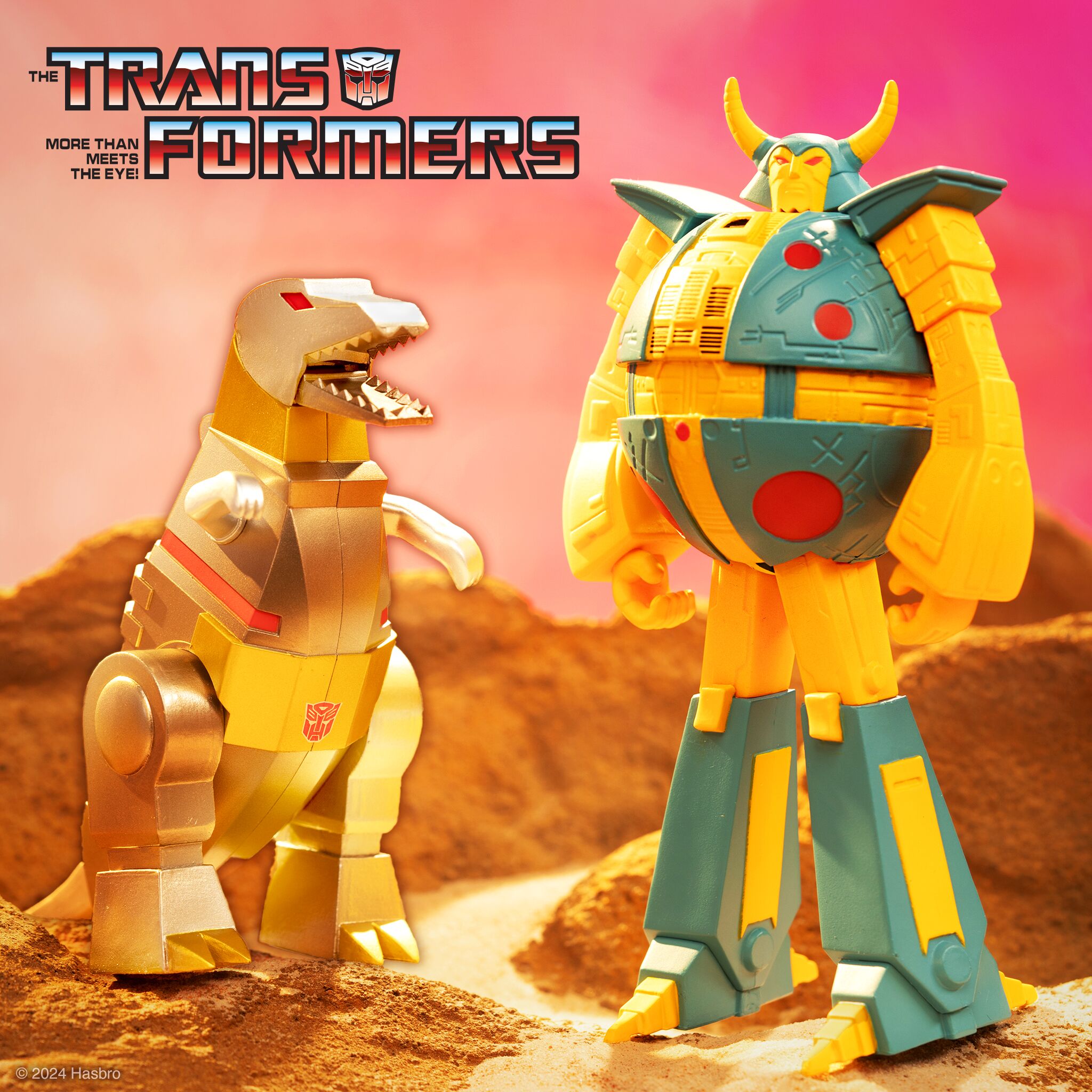 Transformers ReAction Figures - Unicron (Yellow)