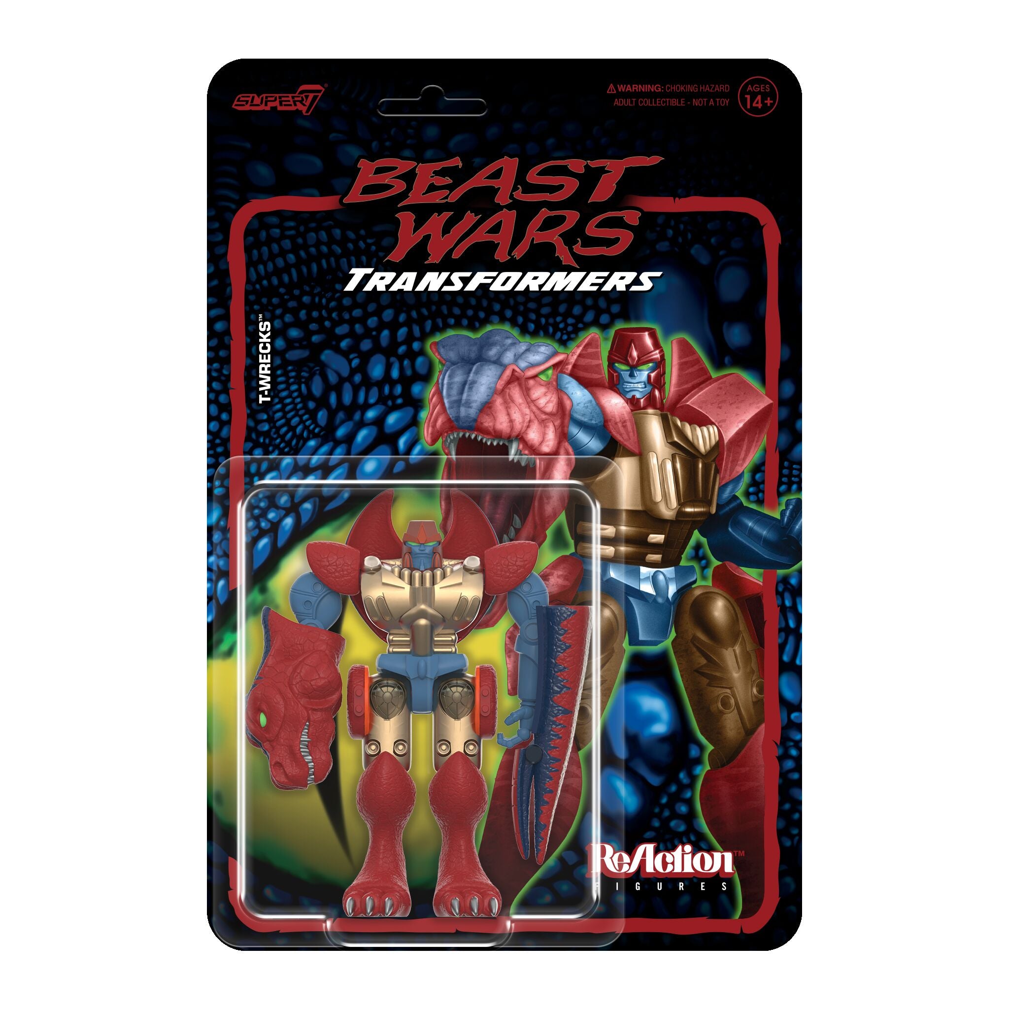 Transformers ReAction Figures - T-Wrecks (Megatron Recolor)