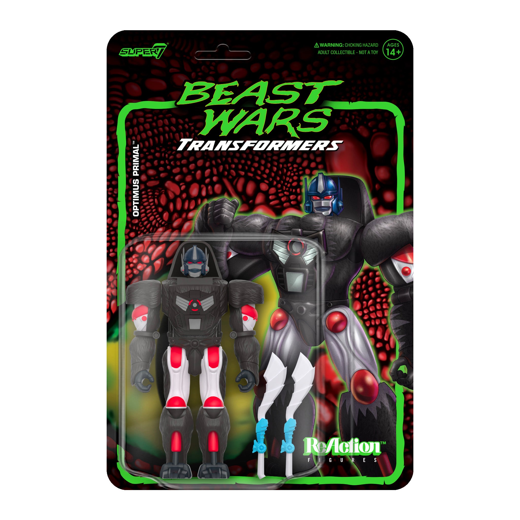 Transformers ReAction Wave 7 Beast Wars - Optimus Primal