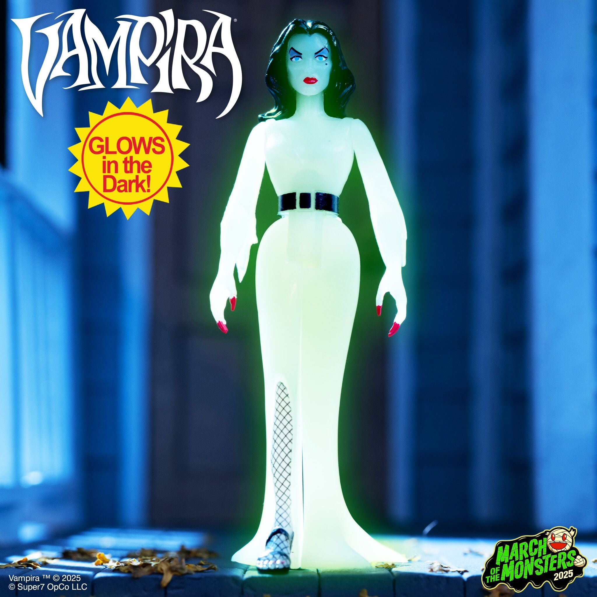 Vampira ReAction Figures Wave 03 - Vampira (Monster Glow)