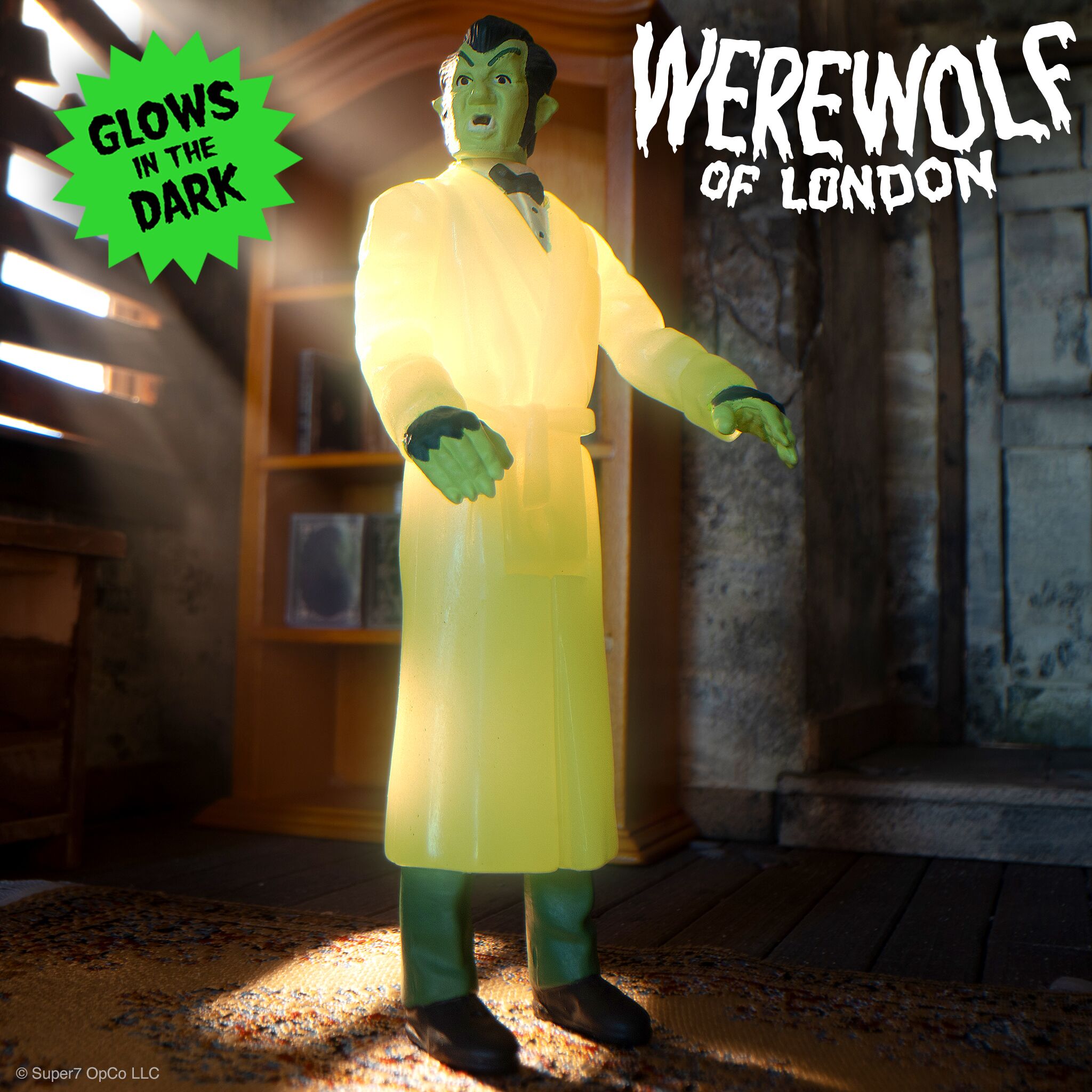 Werewolf Of London ReAction Figures Wave 02 - Werewolf of London (Monster Glow)
