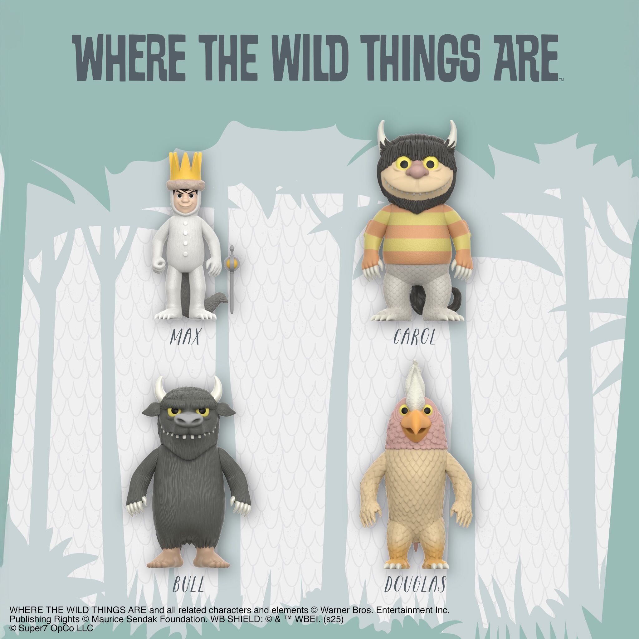 Where The Wild Things Are ReAction Figures Wave 01 - Carol (Monster)