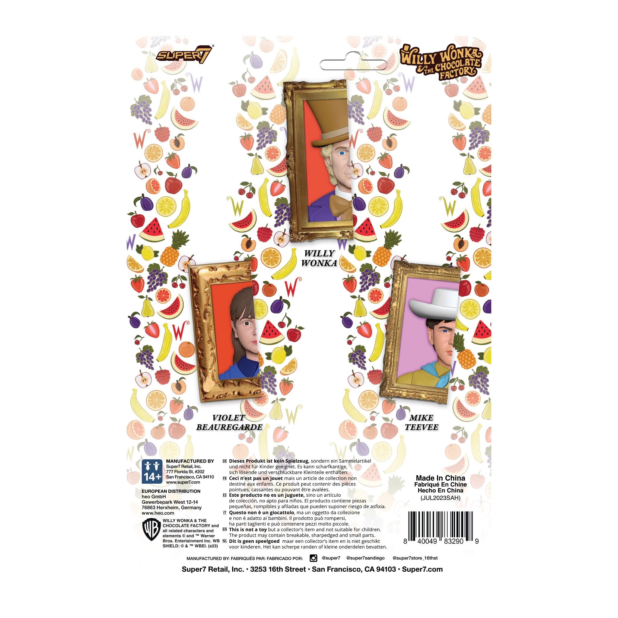 Willy Wonka & the Chocolate Factory ReAction Figures Wave 01 - Willy Wonka