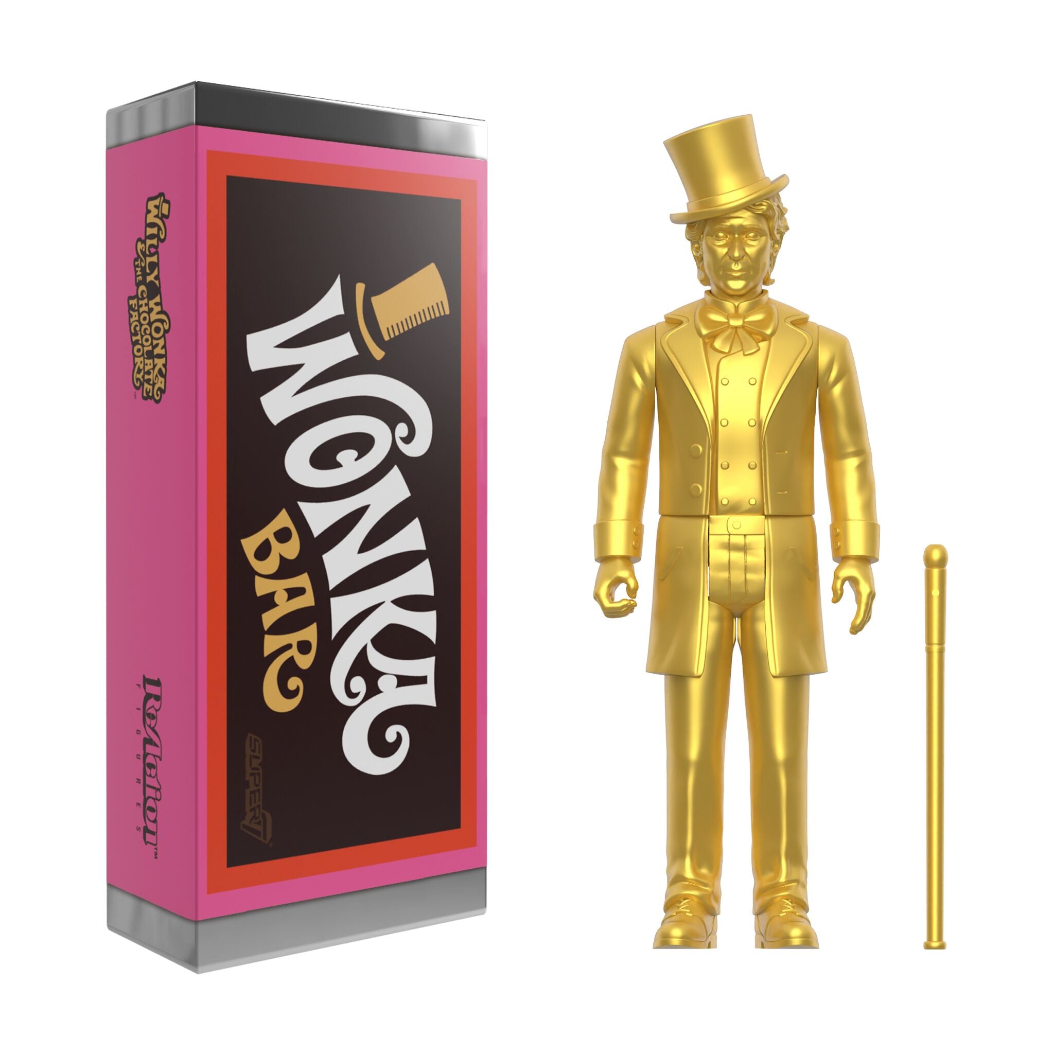 Willy Wonka & the Chocolate Factory ReAction Figures - Willy Wonka in Wonka Bar