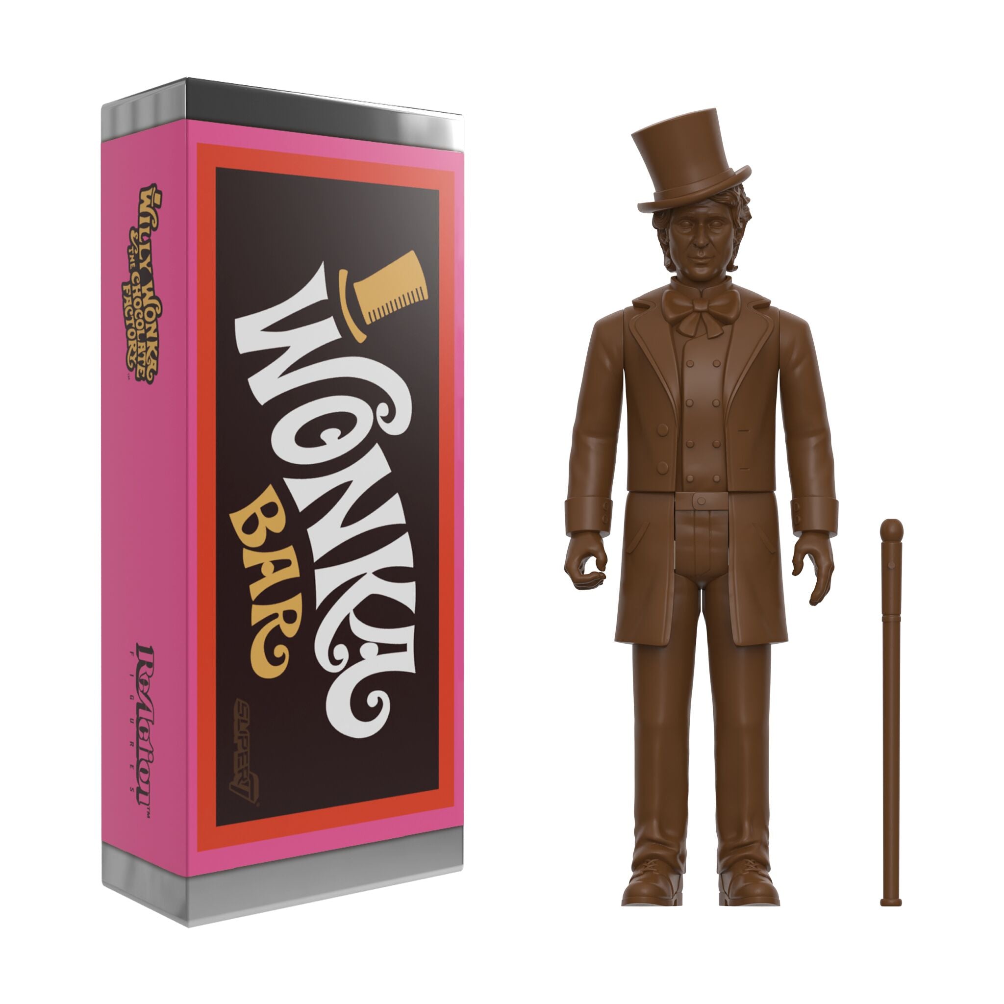 Willy Wonka & the Chocolate Factory ReAction Figures - Willy Wonka in Wonka Bar