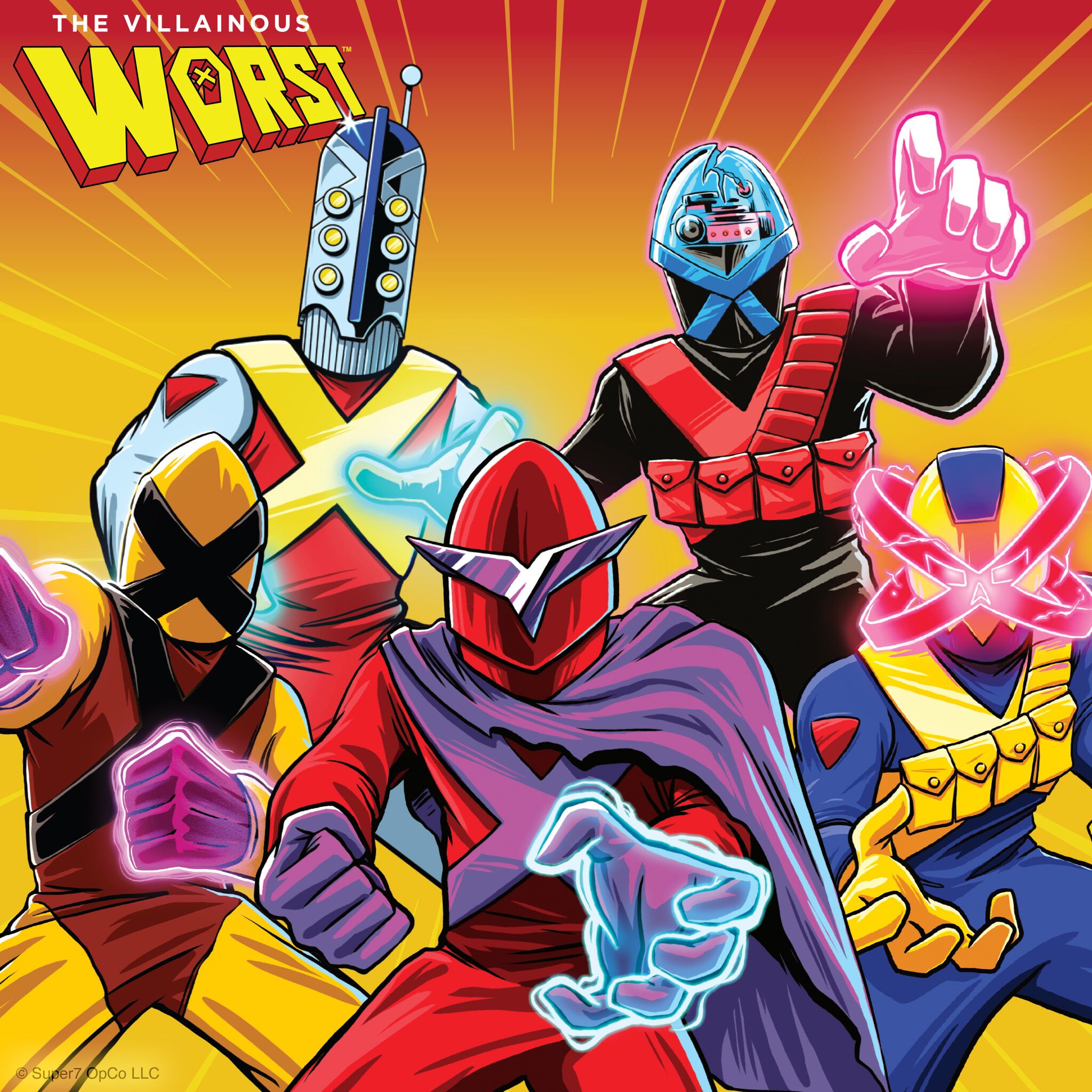 The Worst ReAction Figures Wave 05 (Mutant Team) - X2 (The Unknown)