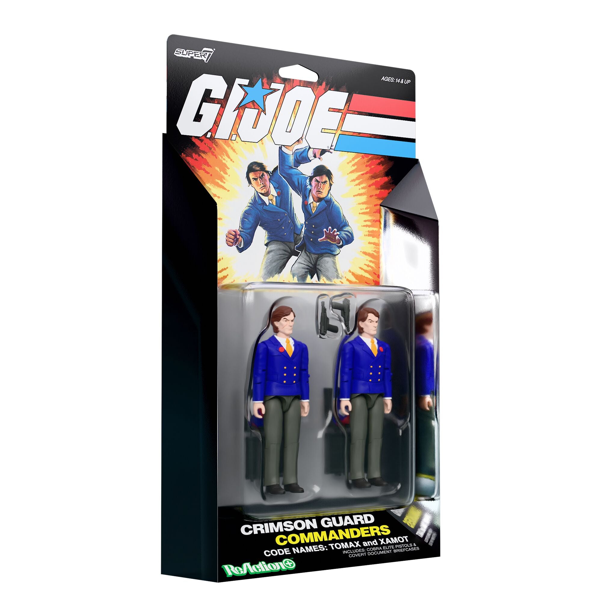 G.I. Joe ReAction+ Figures Wave 01 - Tomax and Xamot (2PK)