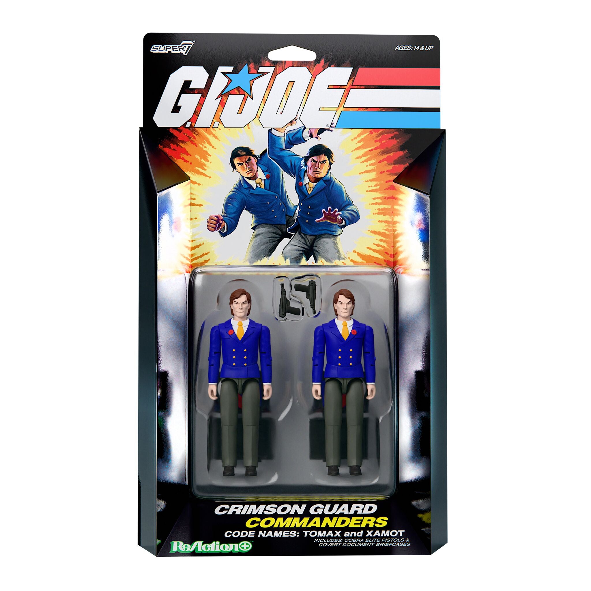 G.I. Joe ReAction+ Figures Wave 01 - Tomax and Xamot (2PK)