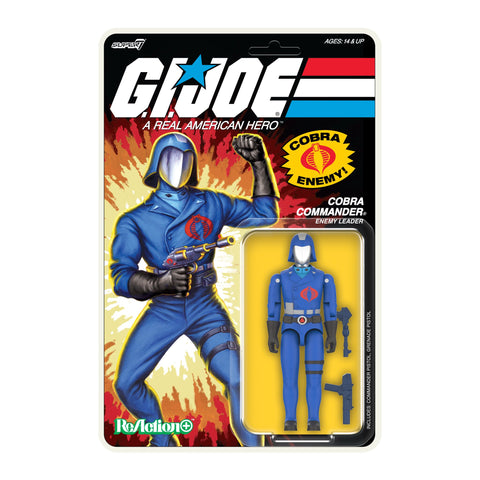 G.I. Joe ReAction+ Wave 01 - Cobra Commander (Cartoon)