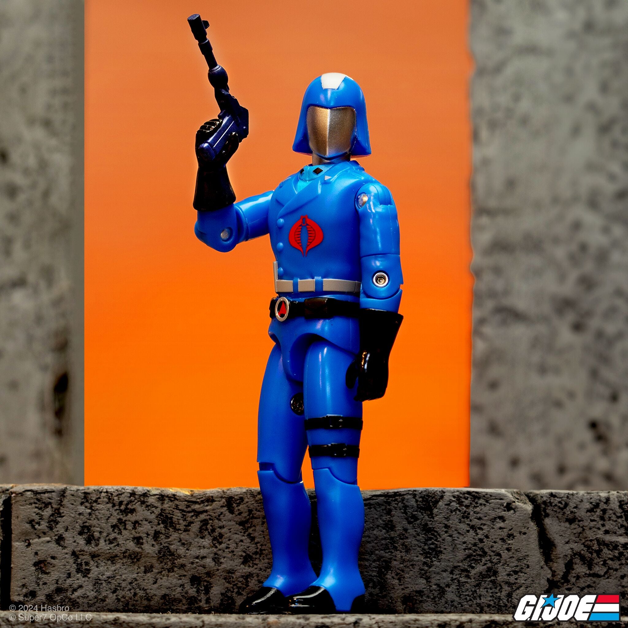 G.I. Joe ReAction+ Wave 1 - Snake Eyes, Cover Girl, Cobra Commander & Cobra B.A.T.