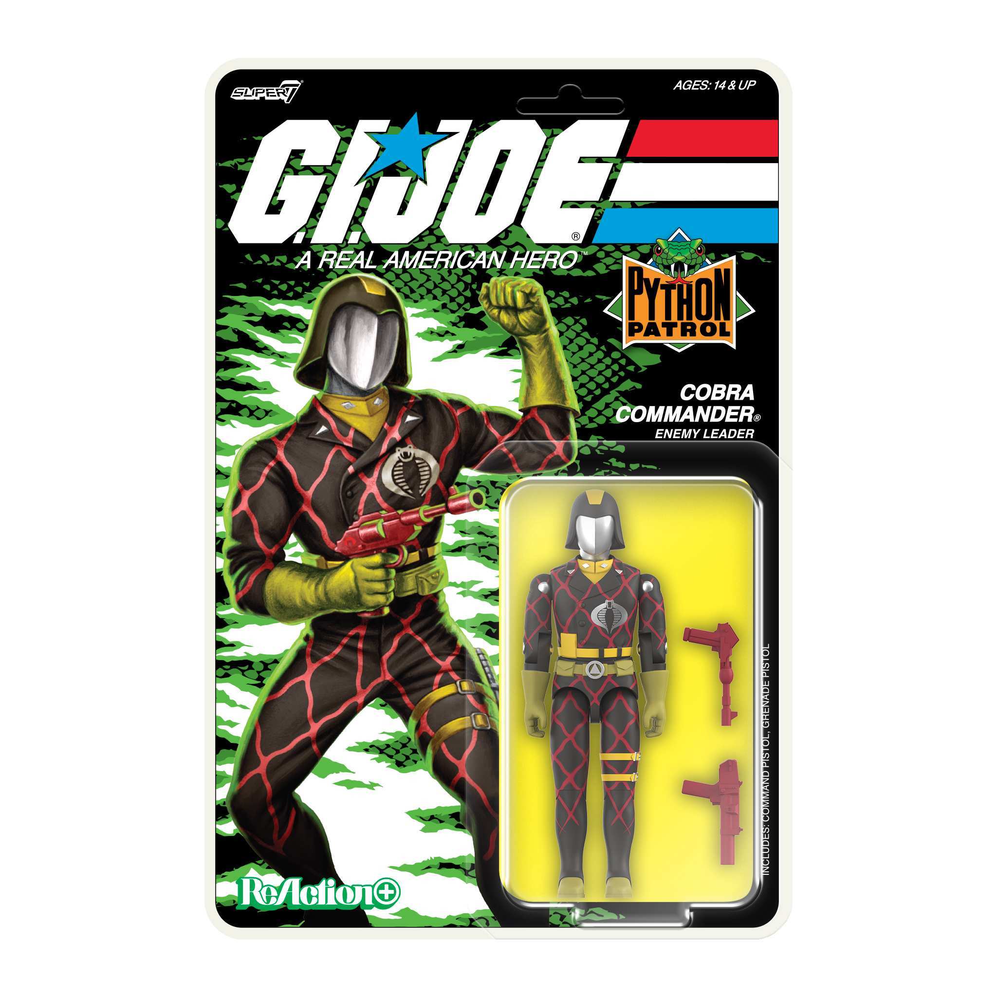 G.I. Joe ReAction+ Figures - Cobra Commander (Python Patrol)