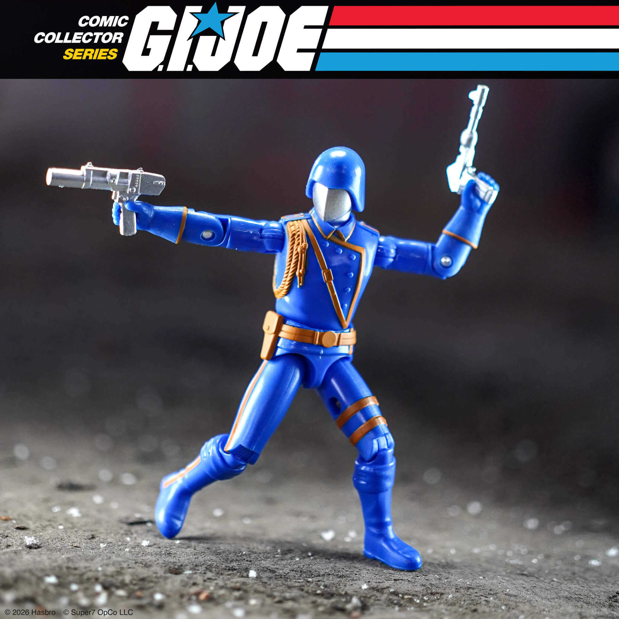 G.I. Joe ReAction+ Figures - Cobra Commander (Skybound Comic Box Set, Issue #1)