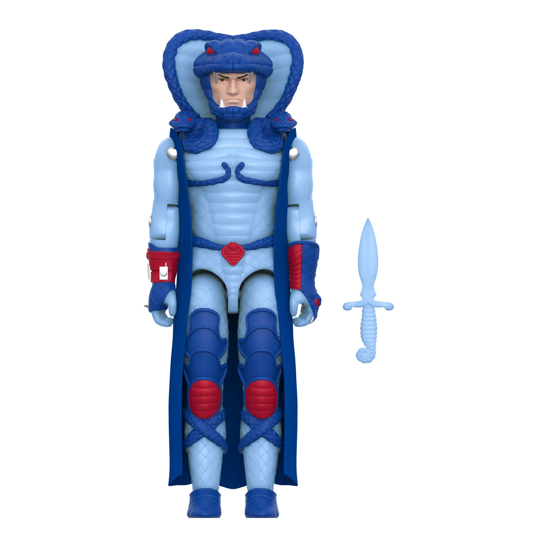 G.I. Joe ReAction+ Figures - 3 PK - Cobra (Glow Patrol - Blue)