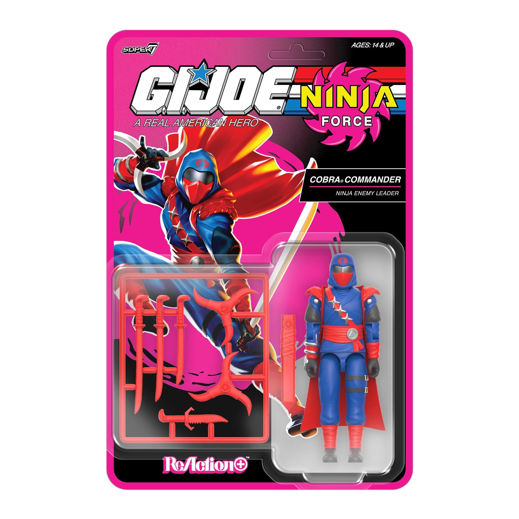 G.I. Joe ReAction+ Wave 11 (Ninja Force) - Cobra Commander (Ninja Forc