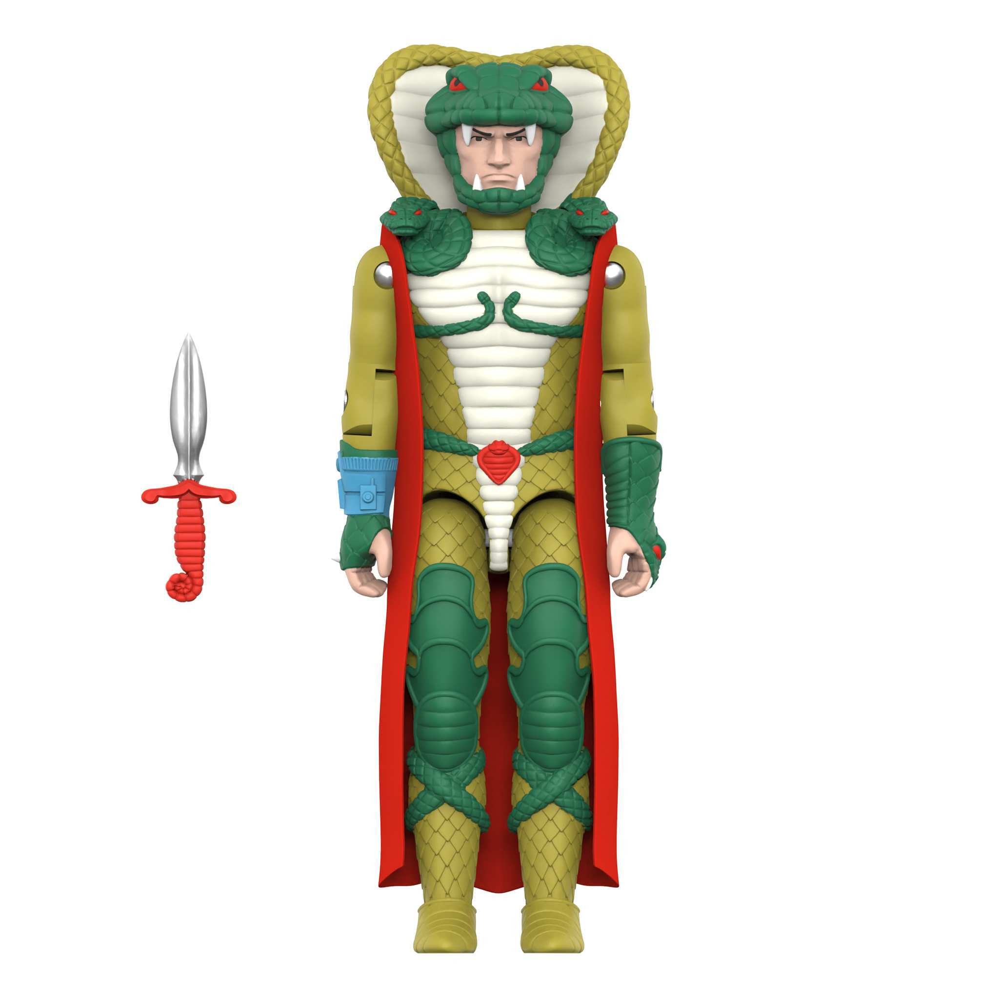 G.I. Joe ReAction+ Figures - Serpentor (White/DIC)
