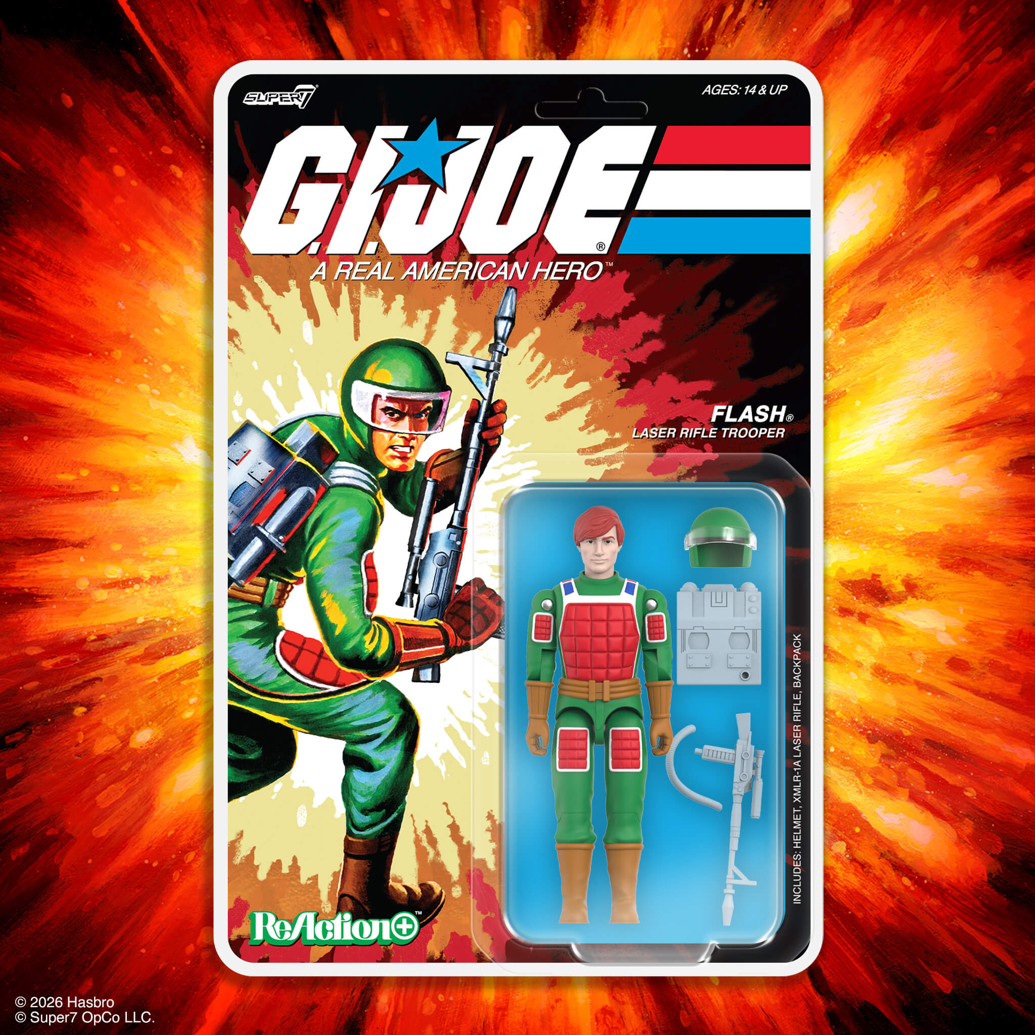 G.I. Joe ReAction+ Wave 07 - Flash (Comic)