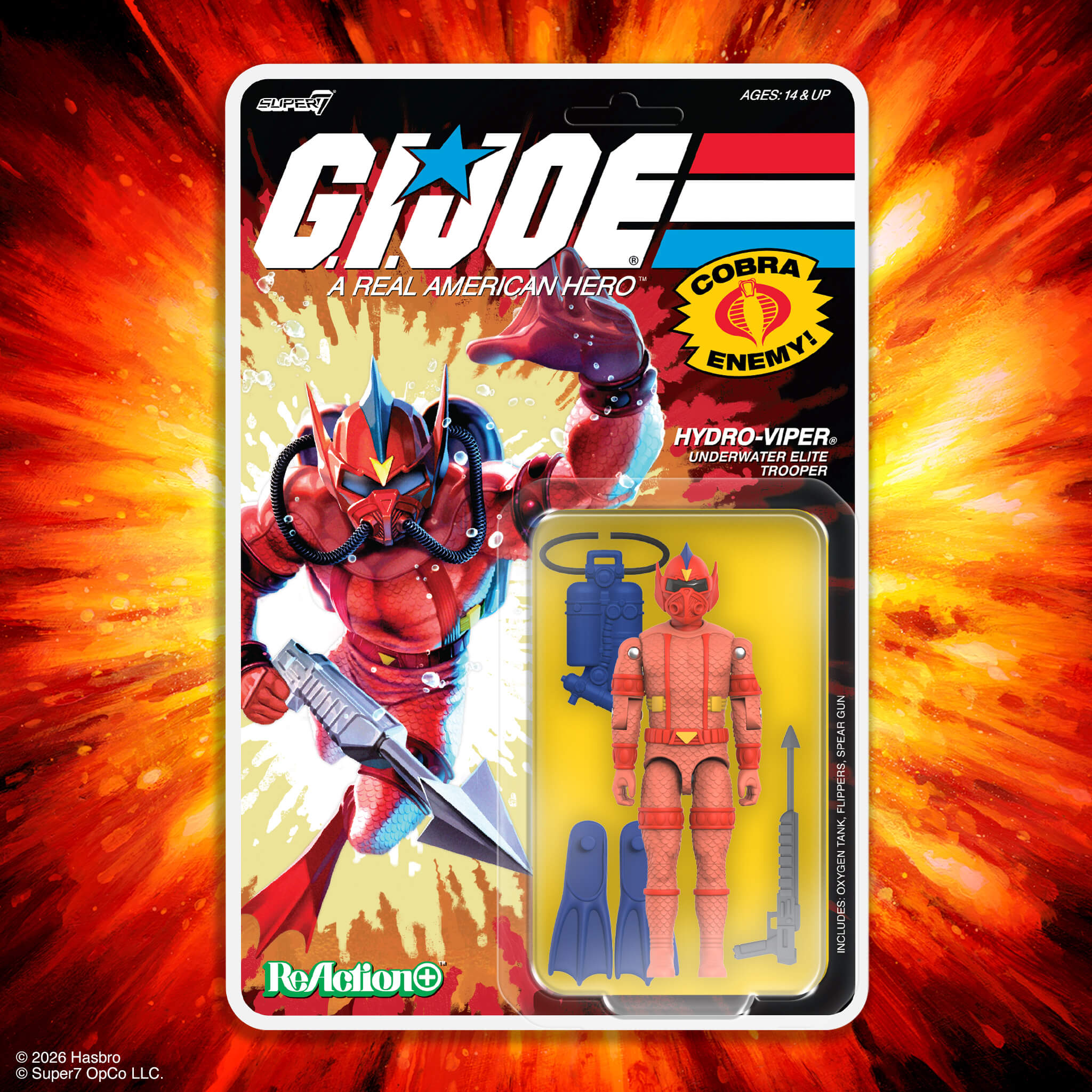 G.I. Joe ReAction+ Wave 07 - Hydro Viper (Comic)