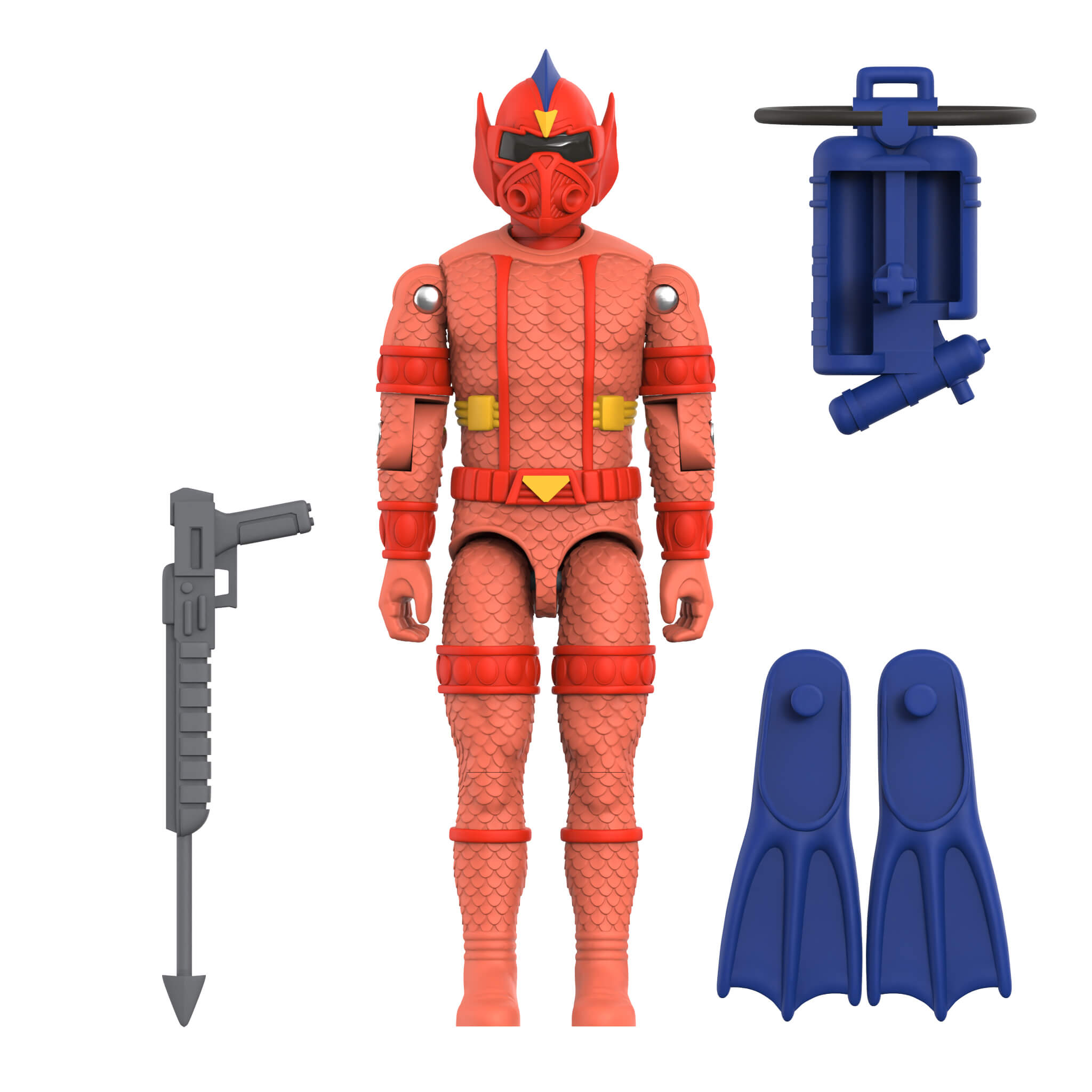 G.I. Joe ReAction+ Wave 07 - Chuckles, Flash, Hydro Viper & Daina