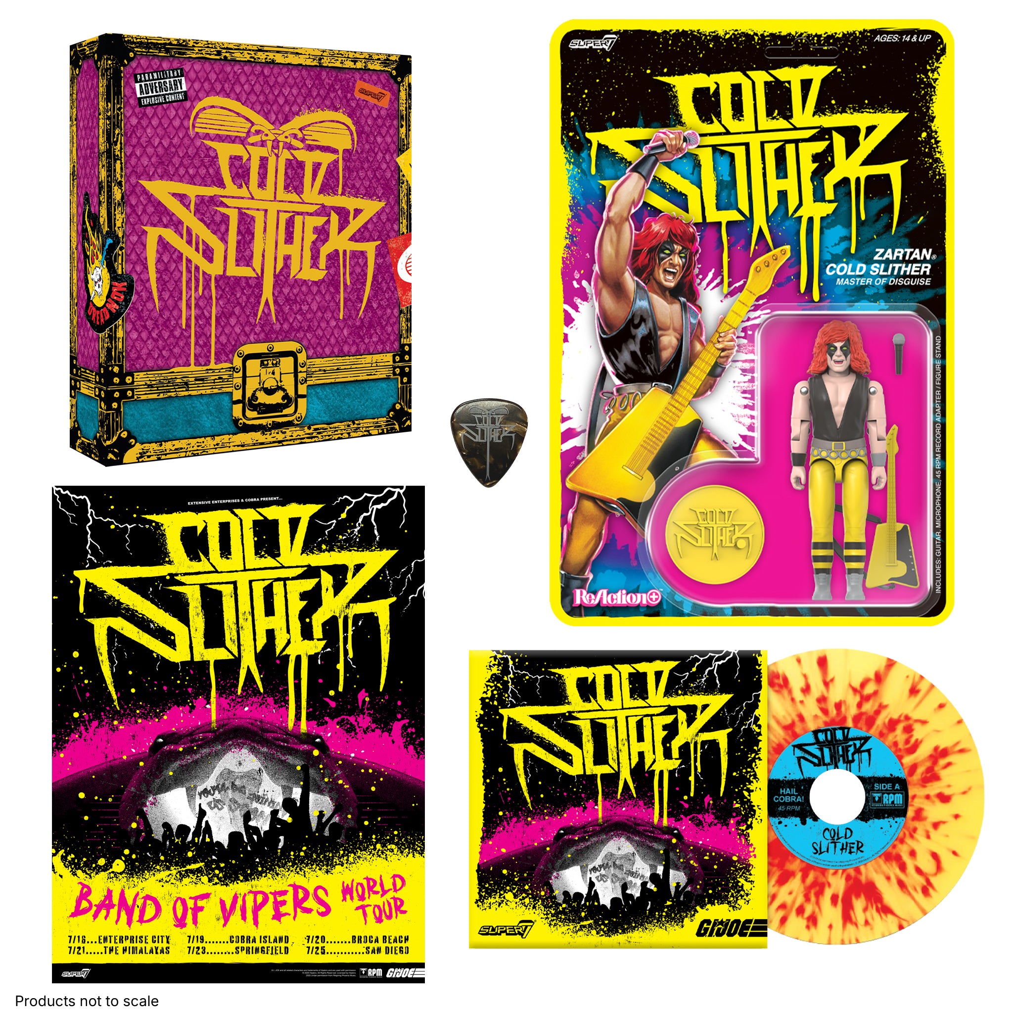 G.I. Joe ReAction+ - Cold Slither (45 Adaptor Box Set)