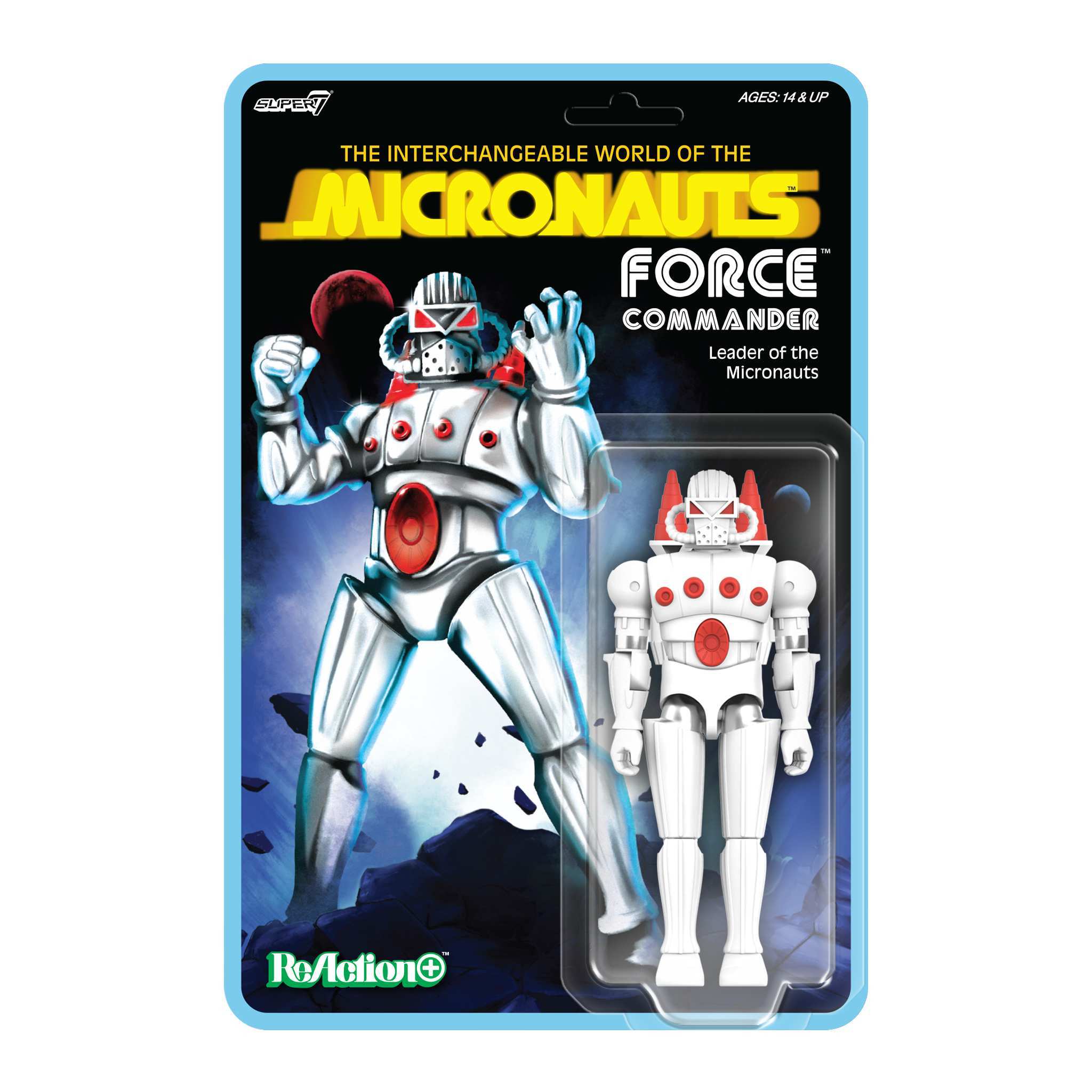 Micronauts ReAction+ Wave 02 - Microtron & Force Commander