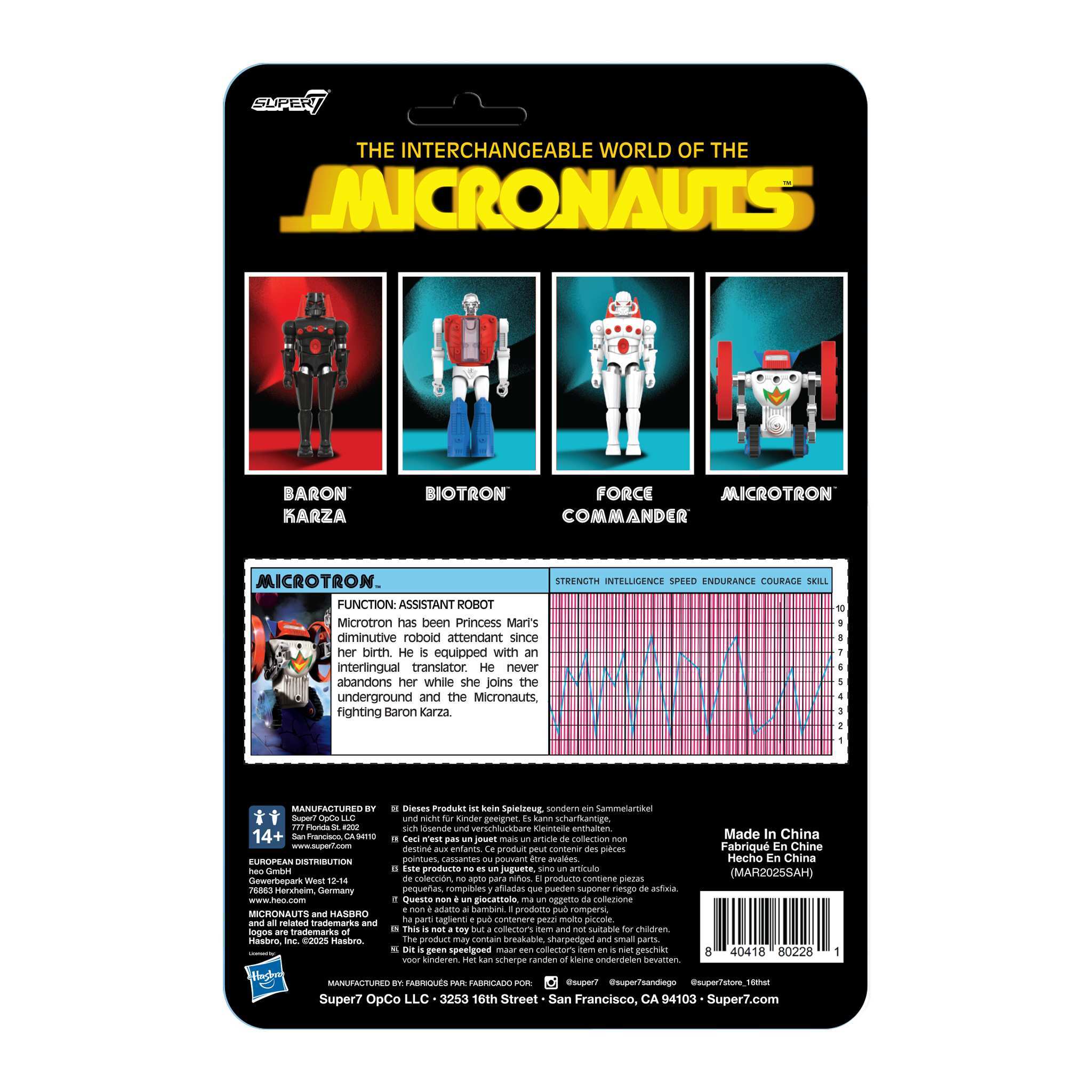 Micronauts ReAction+ Wave 02 - Microtron