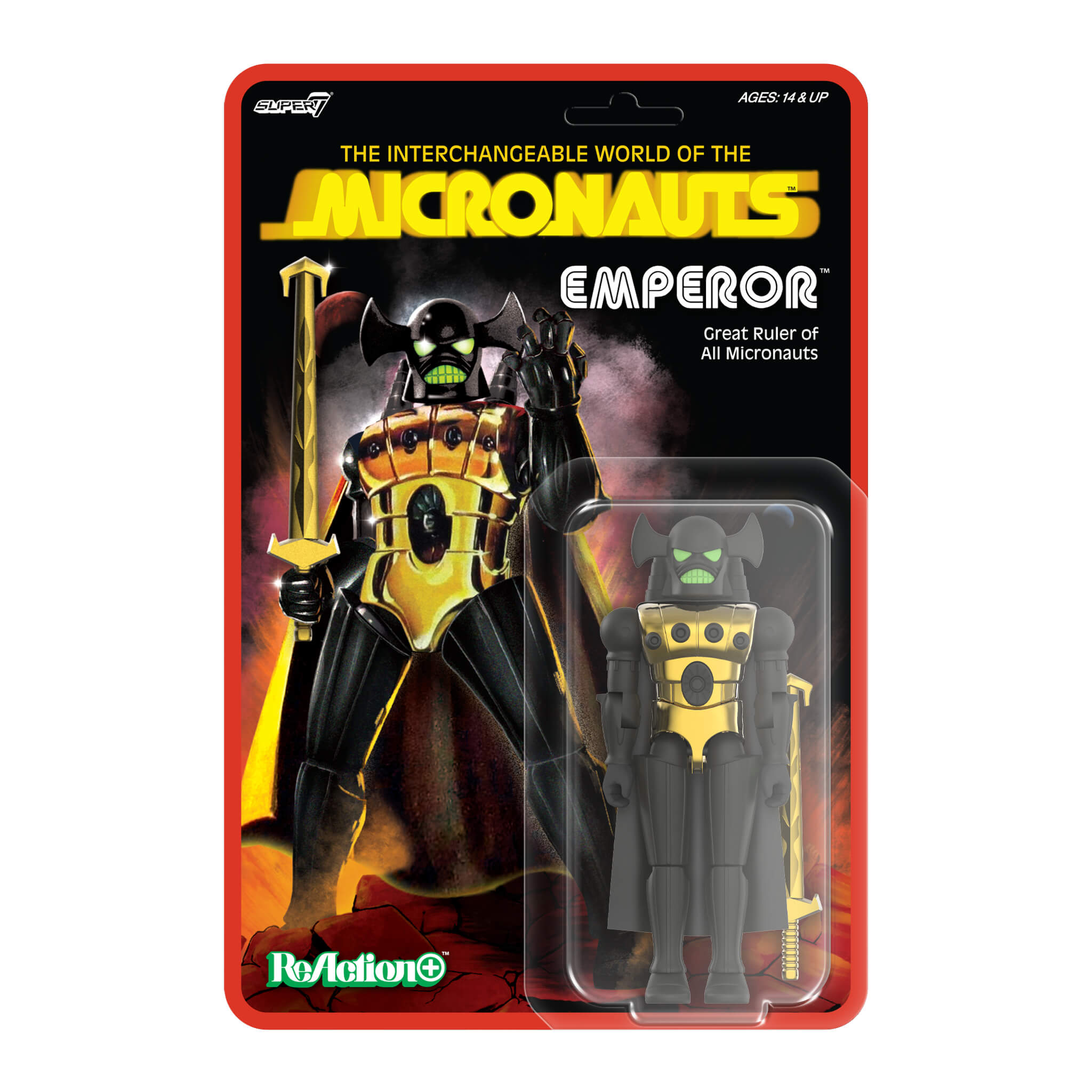 Micronauts ReAction+ Wave 03 - Emperor