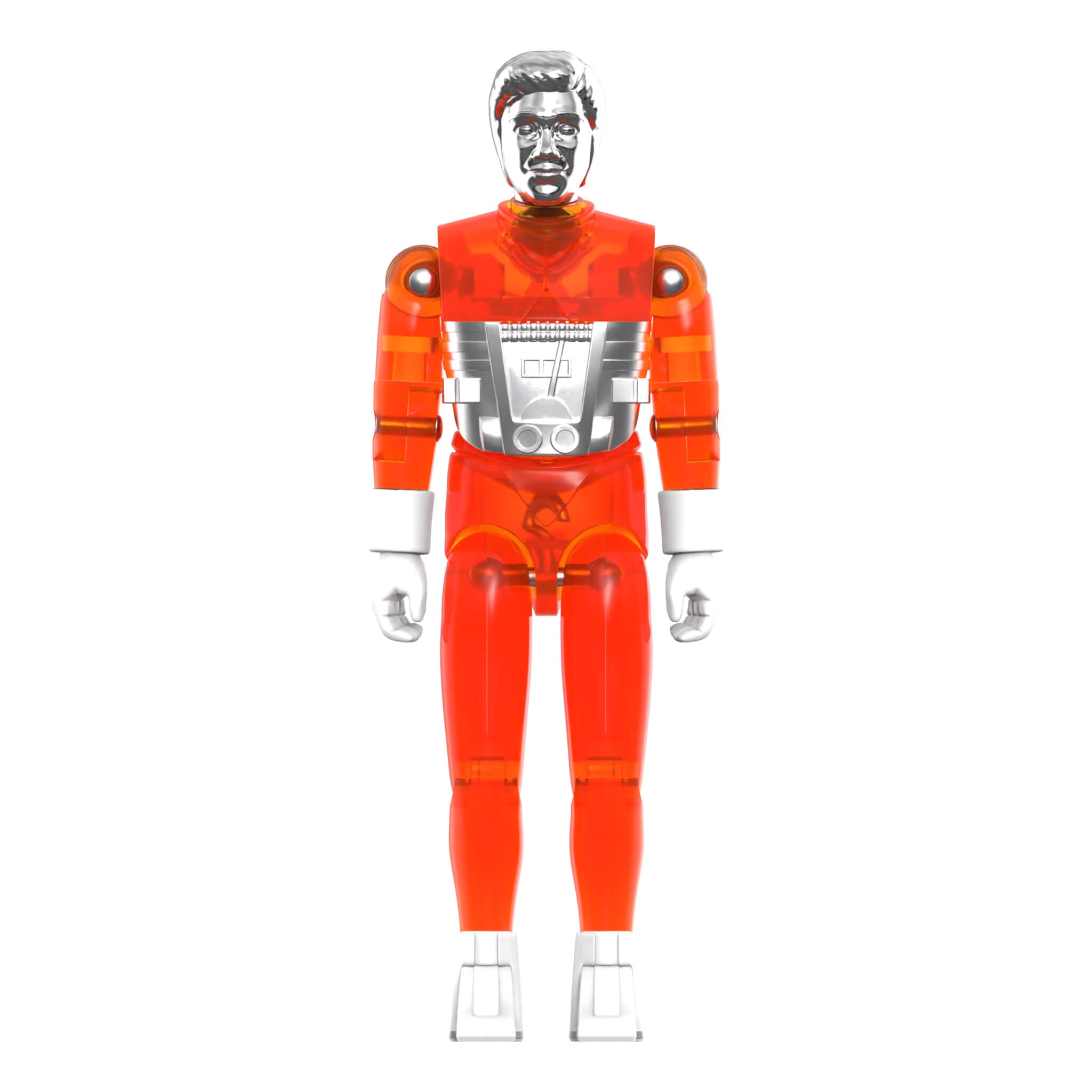 Micronauts ReAction+ Wave 04 - Time Traveler (Translucent Orange)
