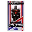 Baron Karza and Biotron figures in boxed Micronauts ReAction+ Wave 05 packaging presented as individual boxes