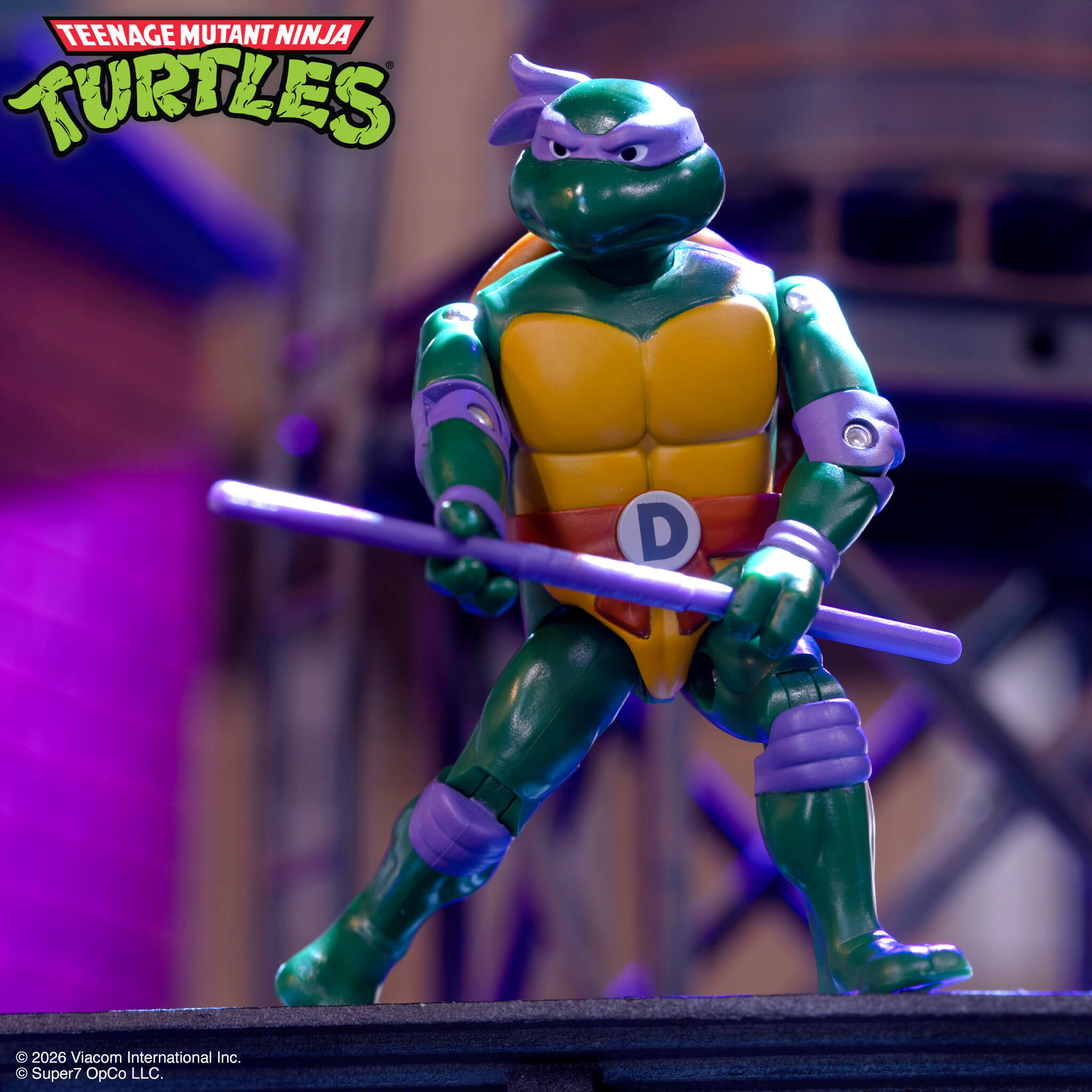 Teenage Mutant Ninja Turtles ReAction+ Wave 01 - Donatello