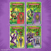 Teenage Mutant Ninja Turtles ReAction+ Wave 01 - Donatello, Raphael, Shredder & Foot Ninja