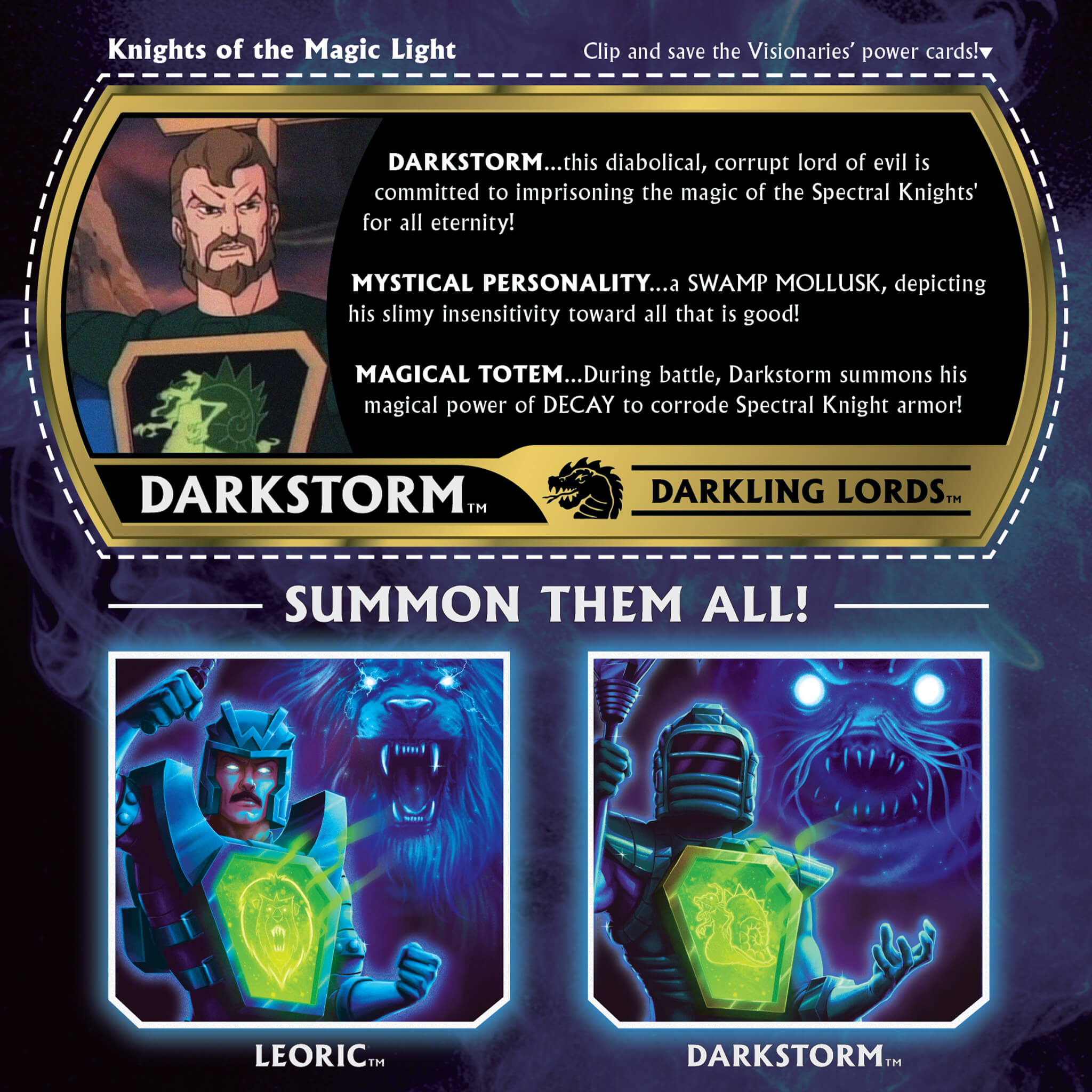 Visionaries ReAction+ Wave 01 - Darkstorm and Leoric