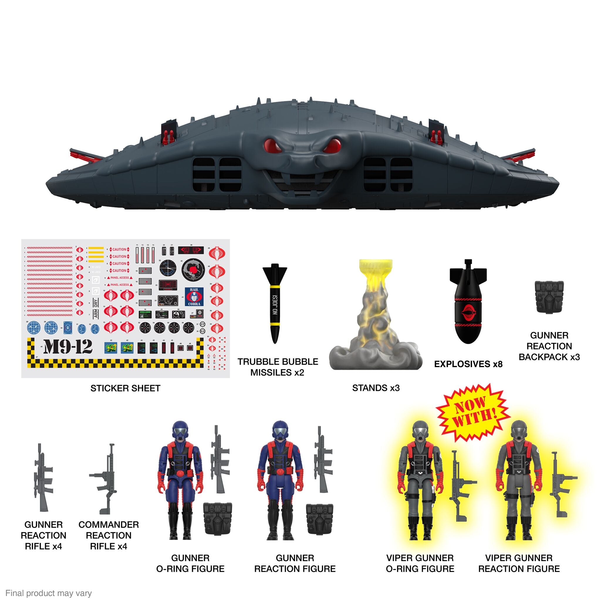 G.I. Joe ReAction Figures Cobra Mothership - Cobra Mothership