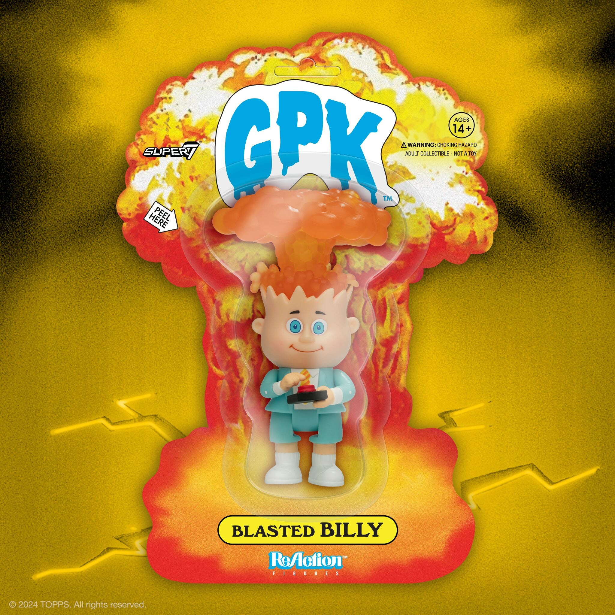 GPK ReAction Figures - Blasted Billy