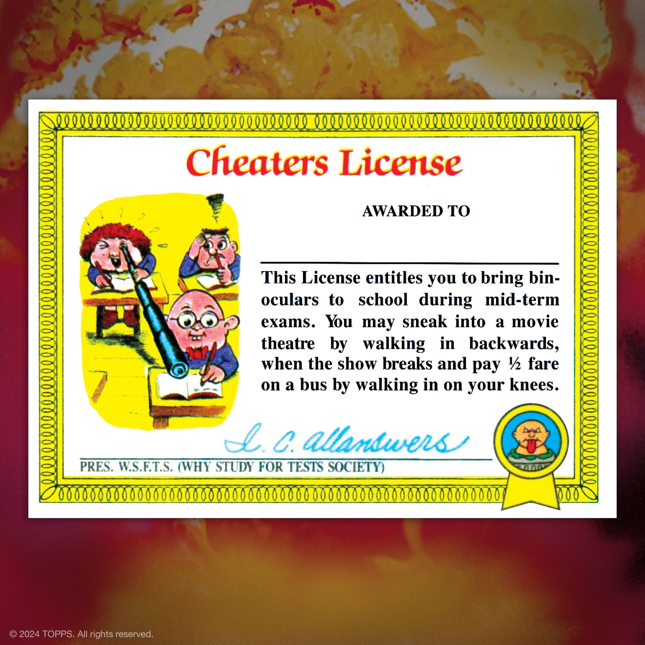 GPK ReAction Figures - Blasted Billy