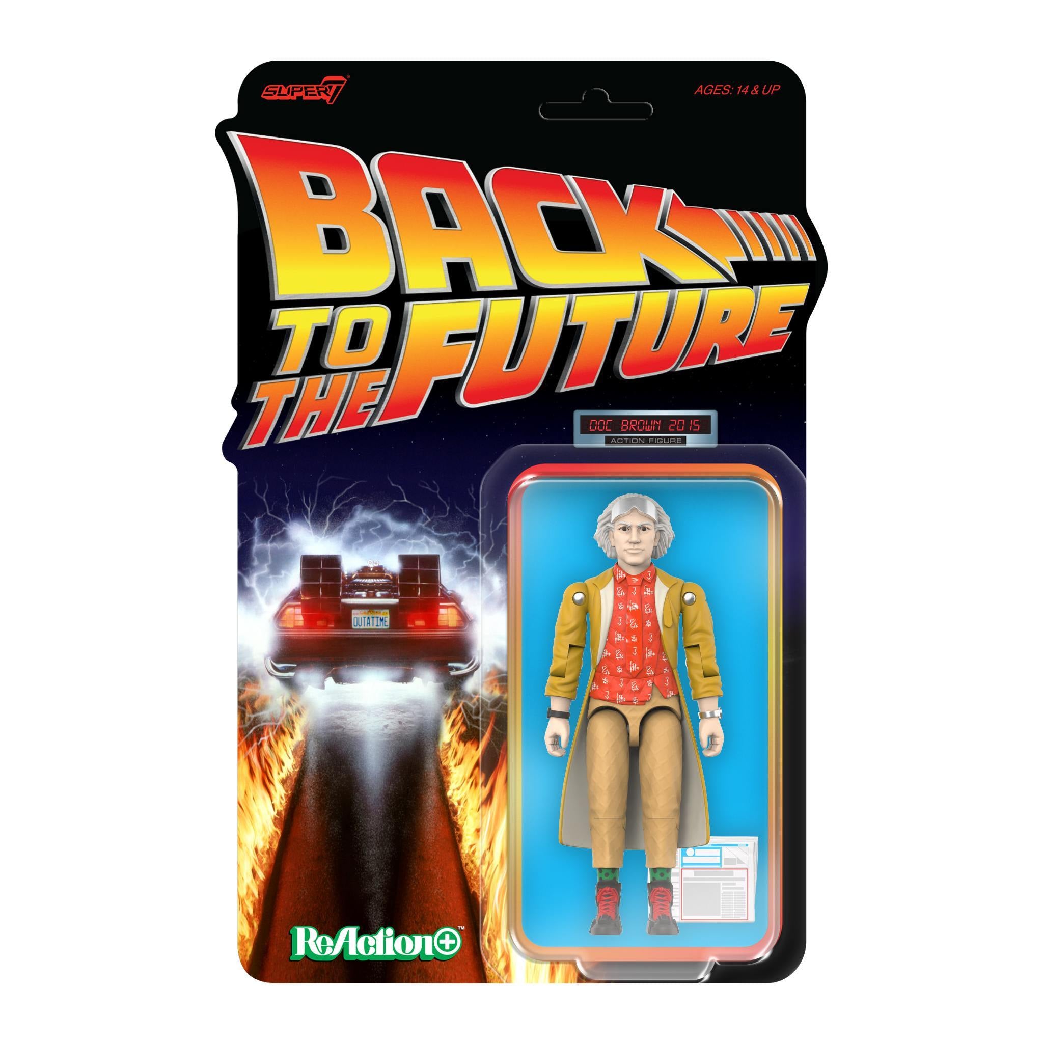 Back To The Future ReAction+ Wave 02 - Dr. Emmett Brown (2015)