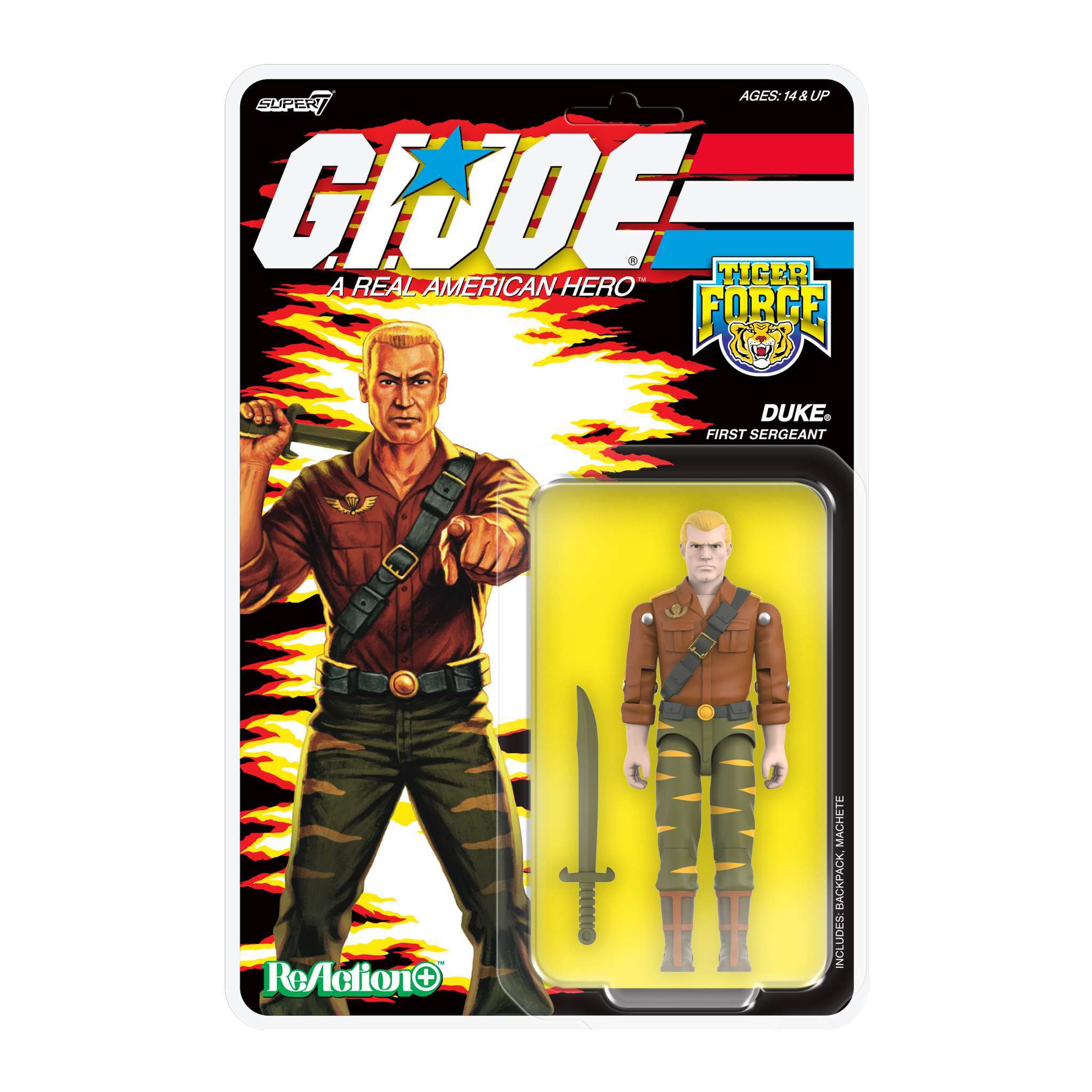 G.I. Joe ReAction+ Figures - Duke (Tiger Force)