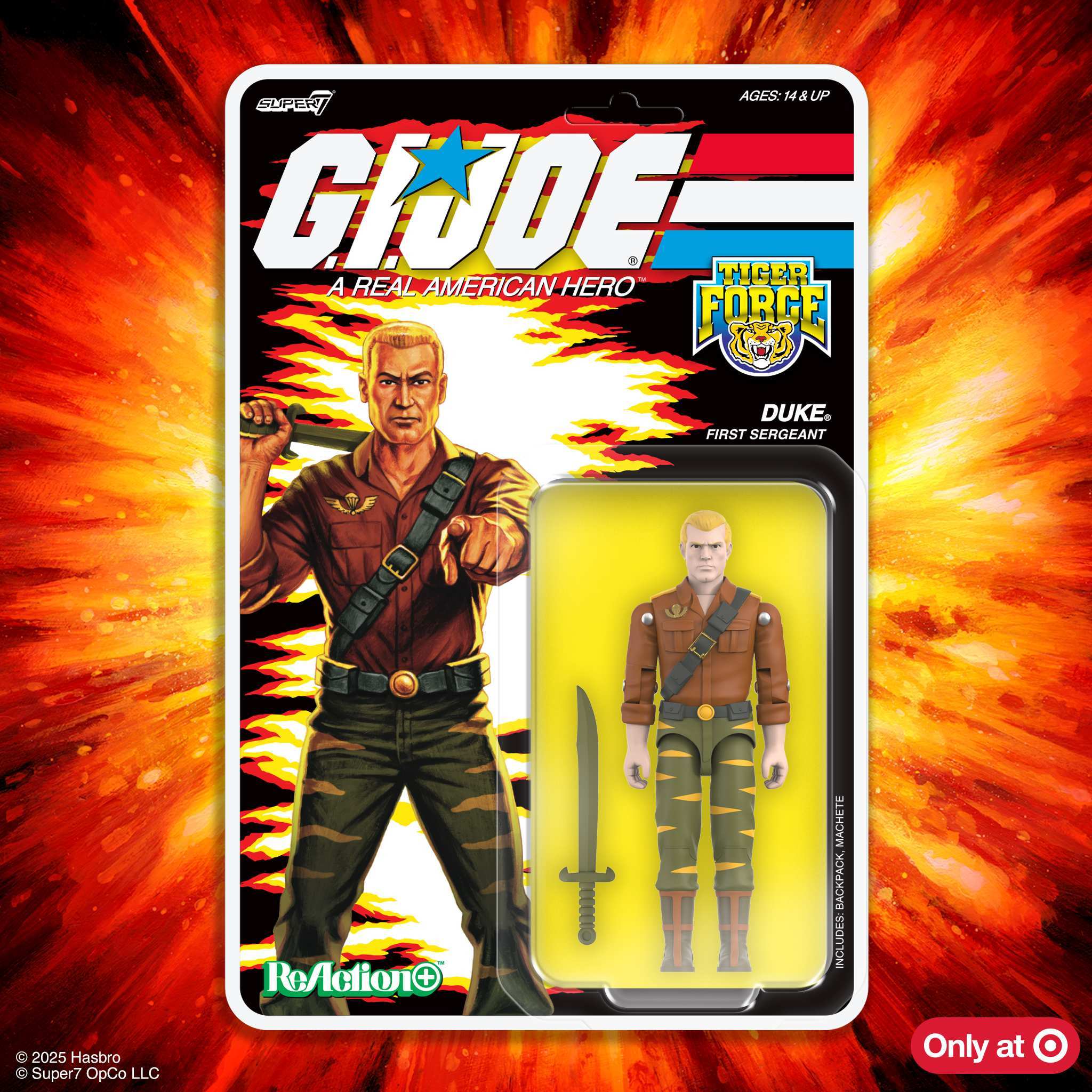 G.I. Joe ReAction+ Figures - Duke (Tiger Force)
