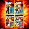 G.I. Joe ReAction Wave 9 figures: Lady Jaye, Deep Six, Zartan, and Cobra Viper Gunner