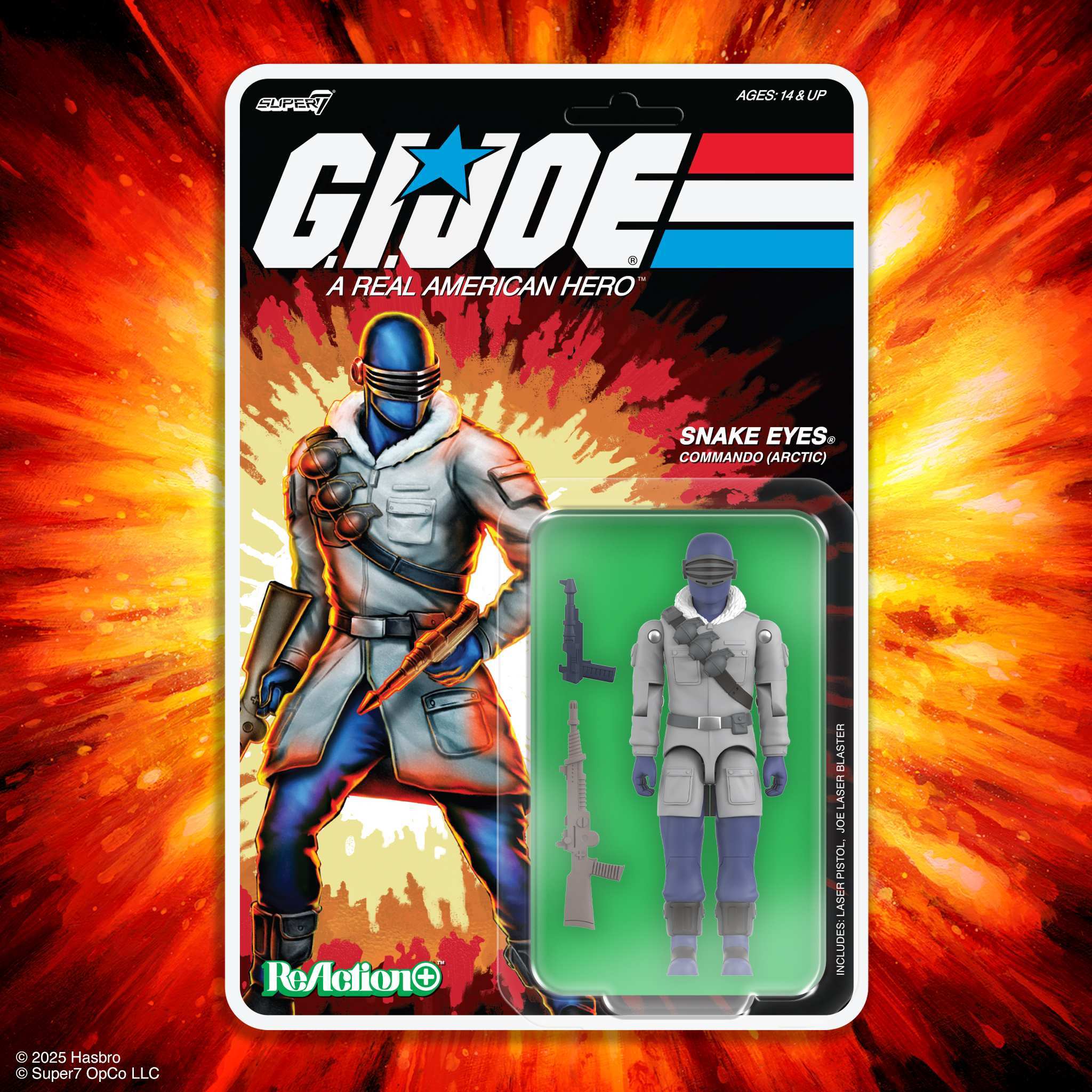G.I. Joe ReAction+ Wave 05 (Movie) - Arctic Snake Eyes (Movie)